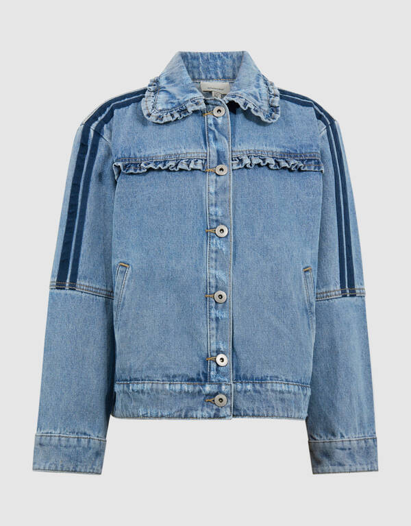 Sportliche Jeansjacke Blau SHOEBY GIRLS