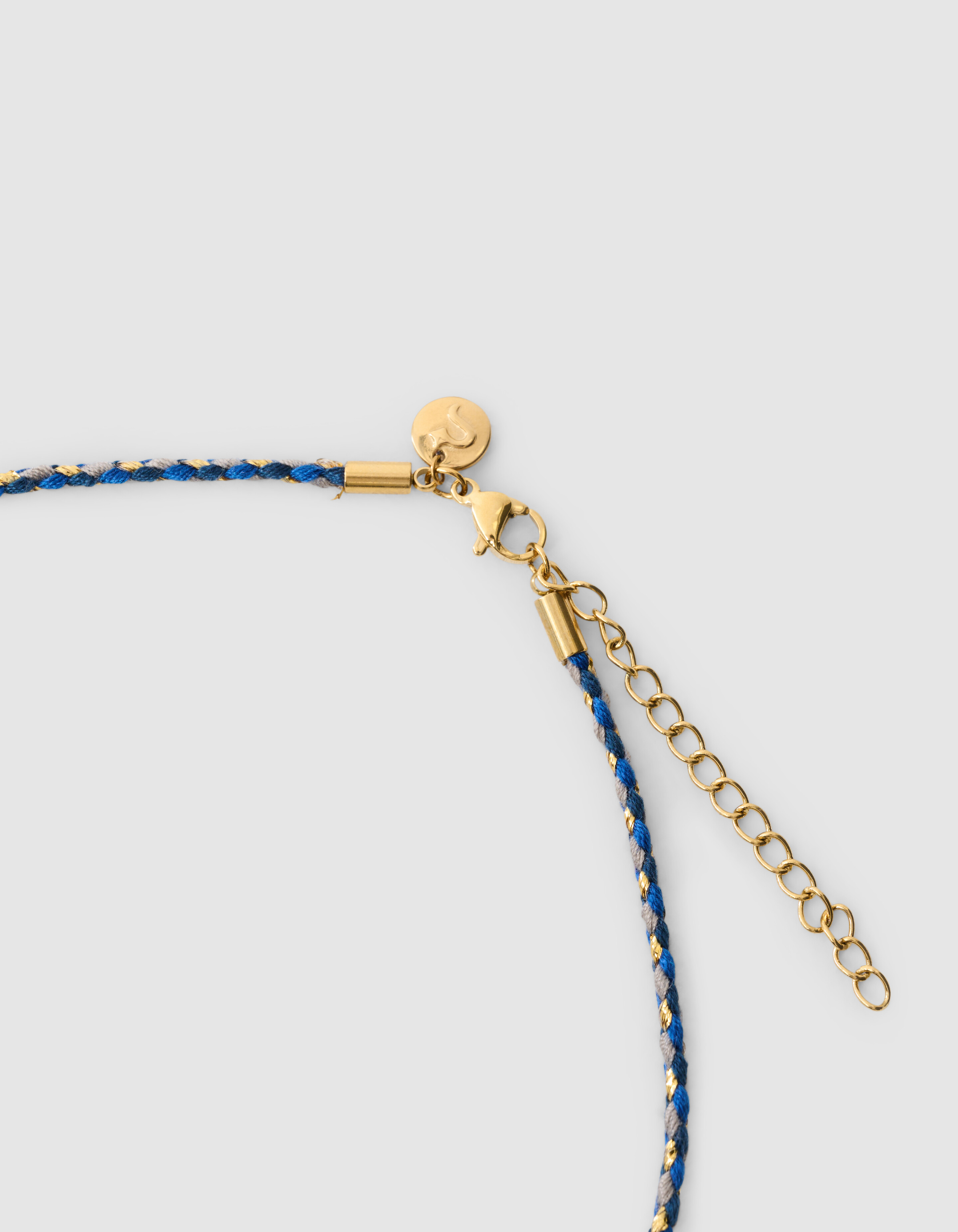 Seil-Anh&auml;nger-Kette Blau SHOEBY ACCESSOIRES