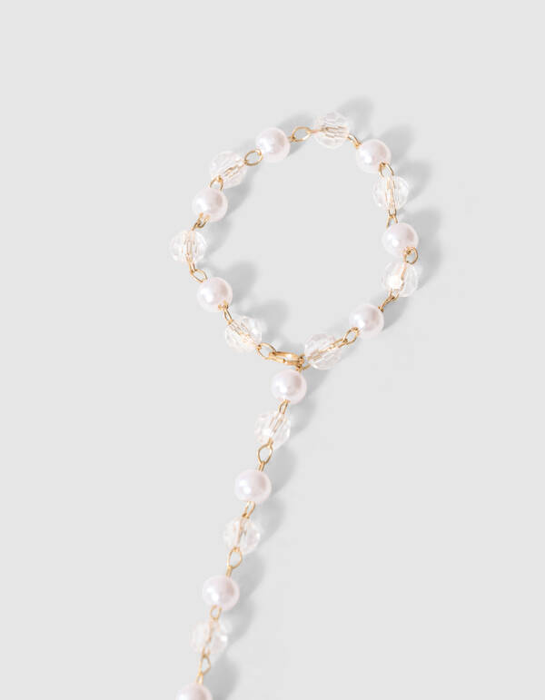 Parel Hand Chain Goud SHOEBY ACCESSOIRES