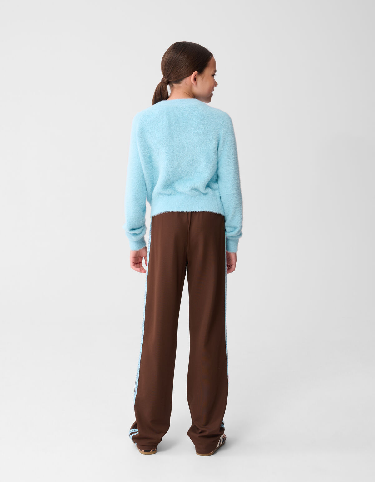 Hairy Bow Weste Blau SHOEBY GIRLS