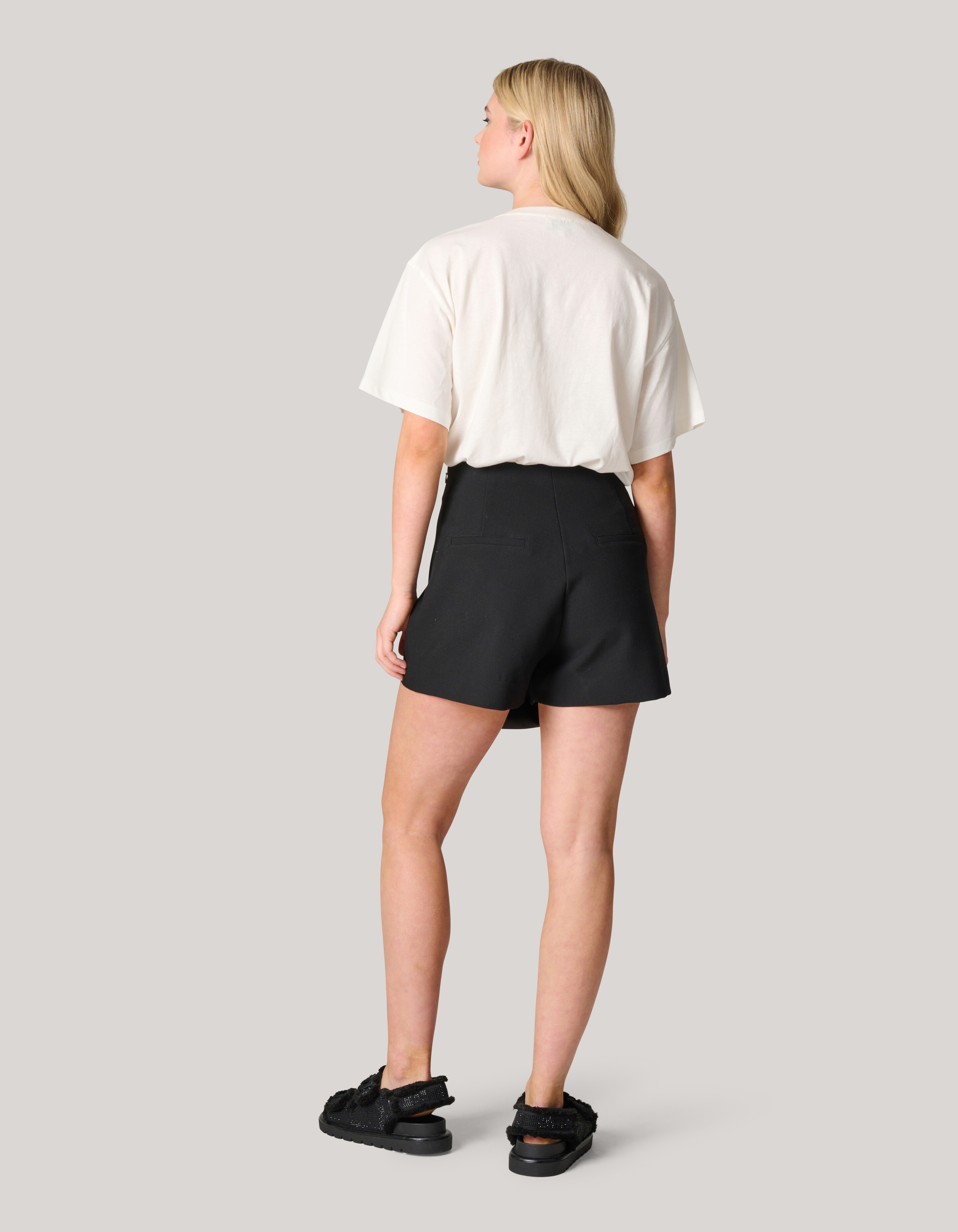 Verzierte Cargo-Shorts Zwart SHOEBY WOMEN