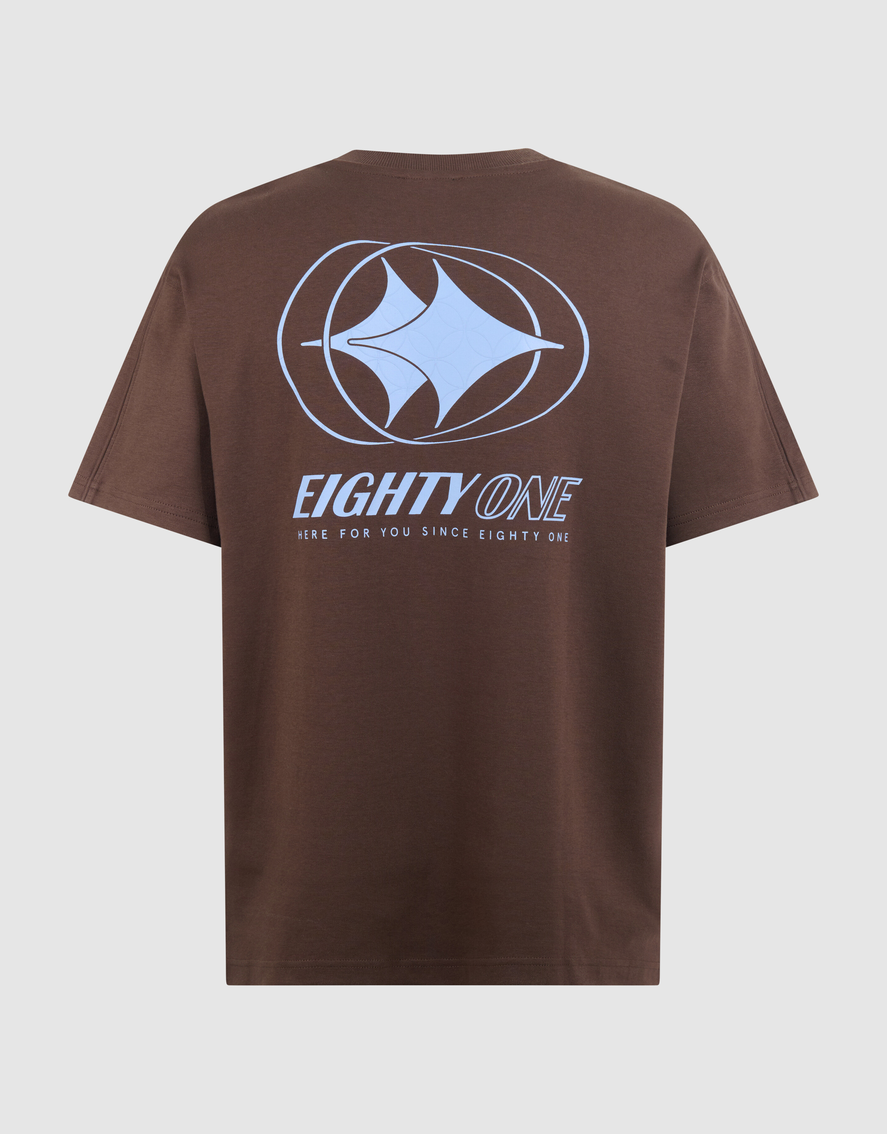 Eighty One Artwork T-Shirt Dunkelbraun SHOEBY MEN