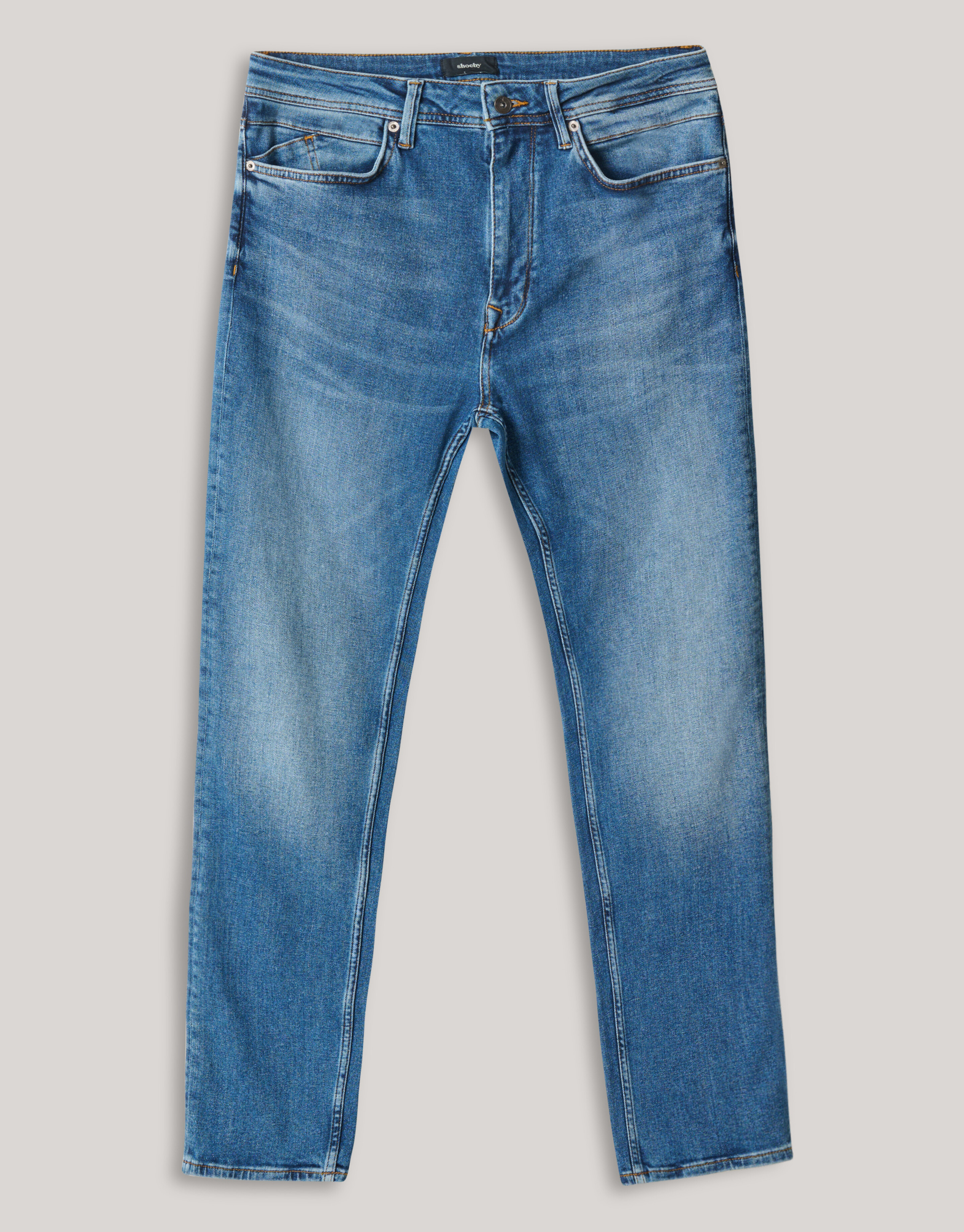 Straight Jeans Blau Länge 32 SHOEBY MEN