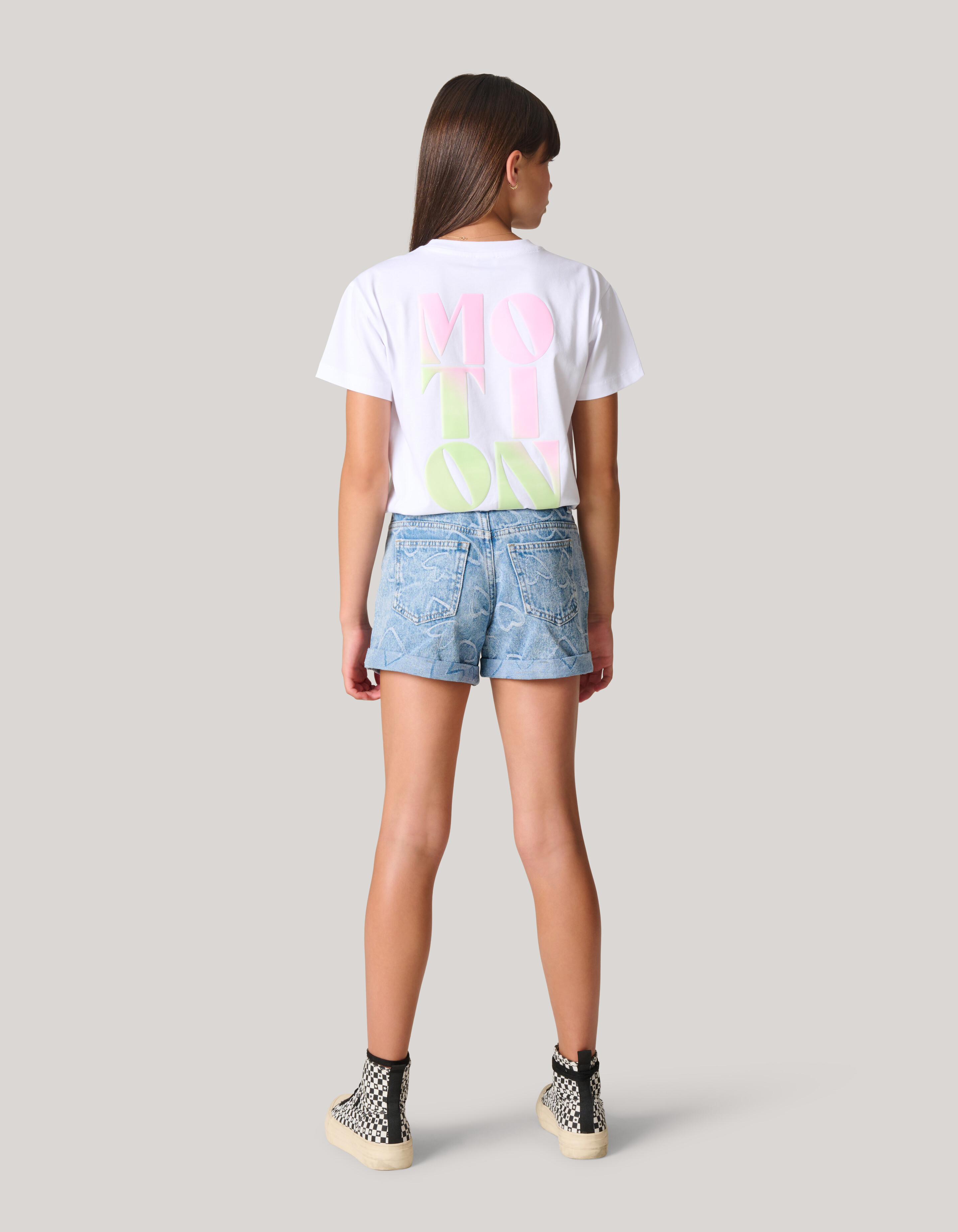 Artwork T-shirt Weiß SHOEBY GIRLS