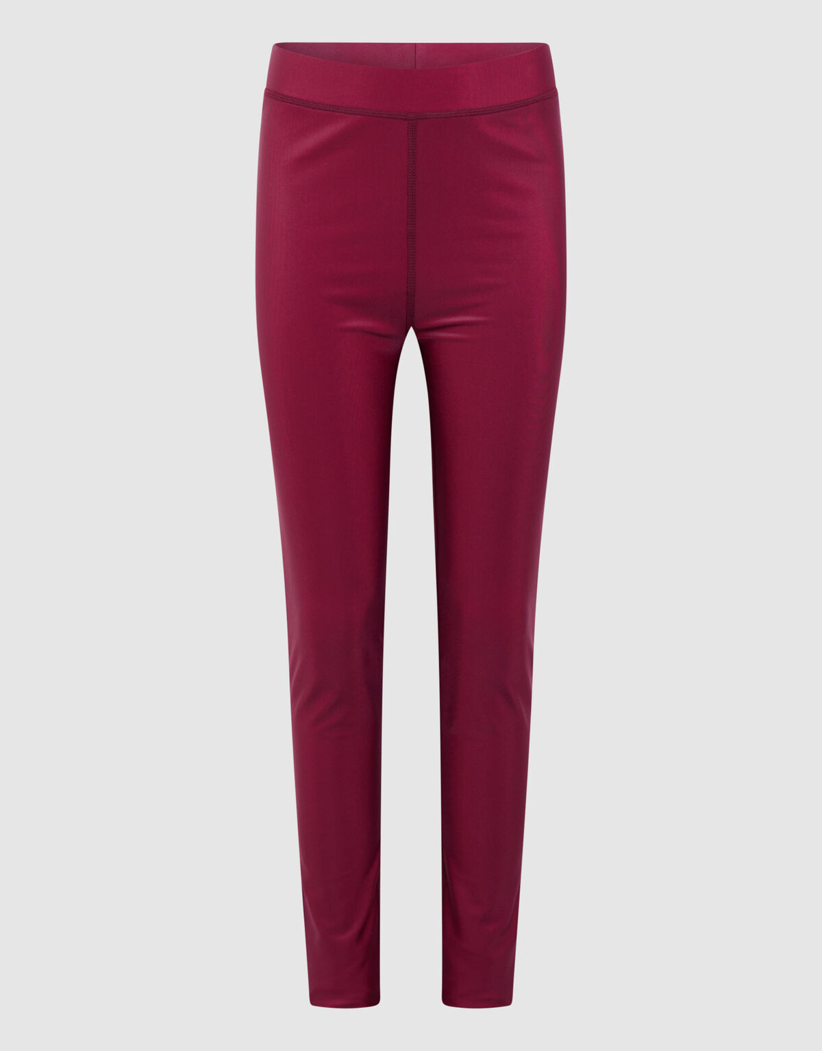 Gl&auml;nzende Leggings Dunkelrot SHOEBY GIRLS