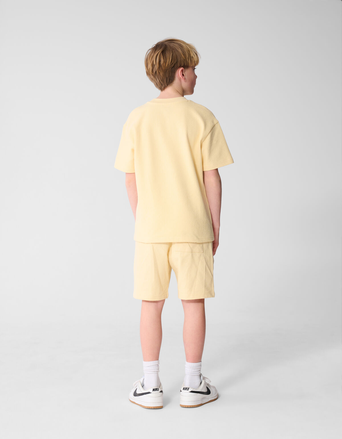 Caf&eacute; Tropico Handtuch T-Shirt Gelb SHOEBY BOYS