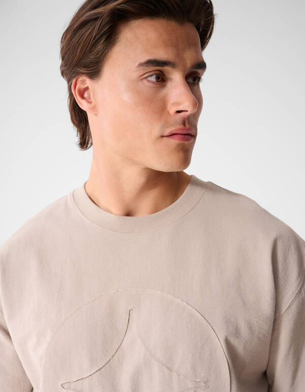 Spark T-Shirt Hellbraun SHOEBY MEN