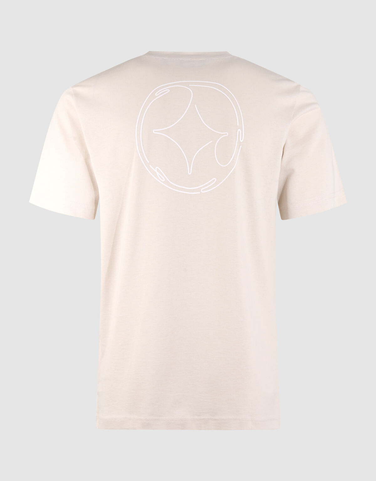 Line-Art-T-Shirt Sand SHOEBY MEN