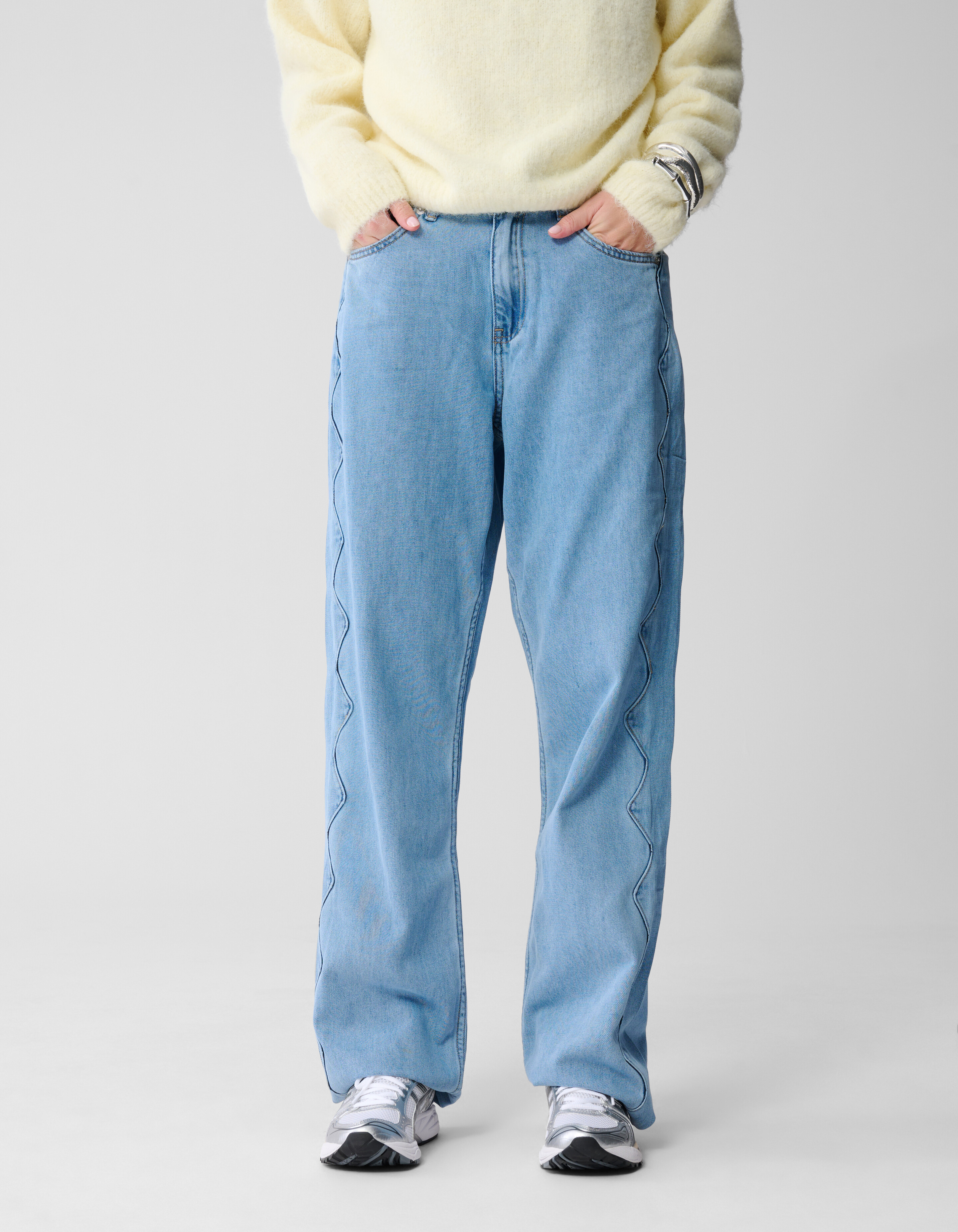 Wave Straight Fit Jeans Mittelstein SHOEBY WOMEN