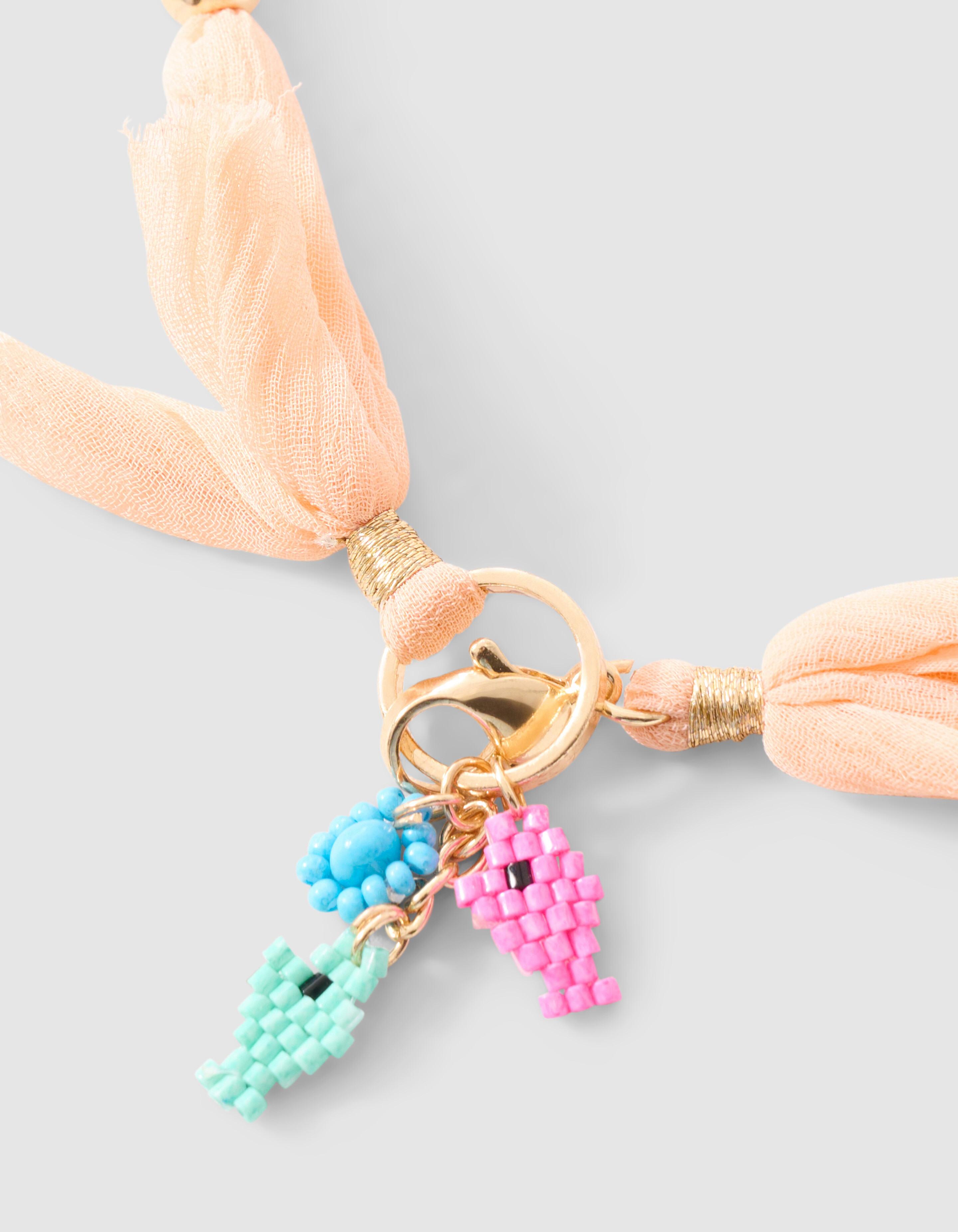 Charm Schal Kette Lichtorange SHOEBY GIRLS