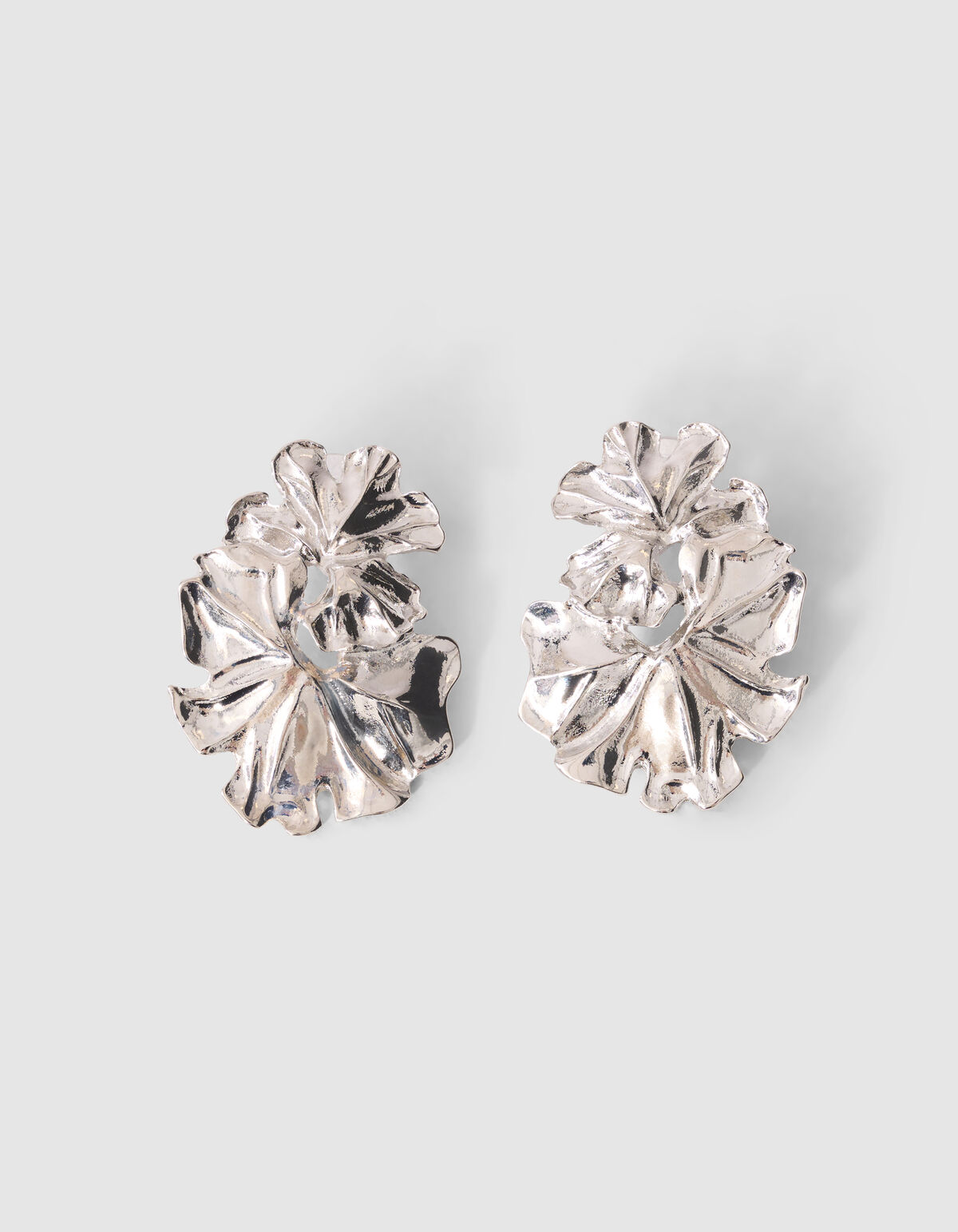 Hammerd Flower Ohrringe Silber SHOEBY ACCESSOIRES