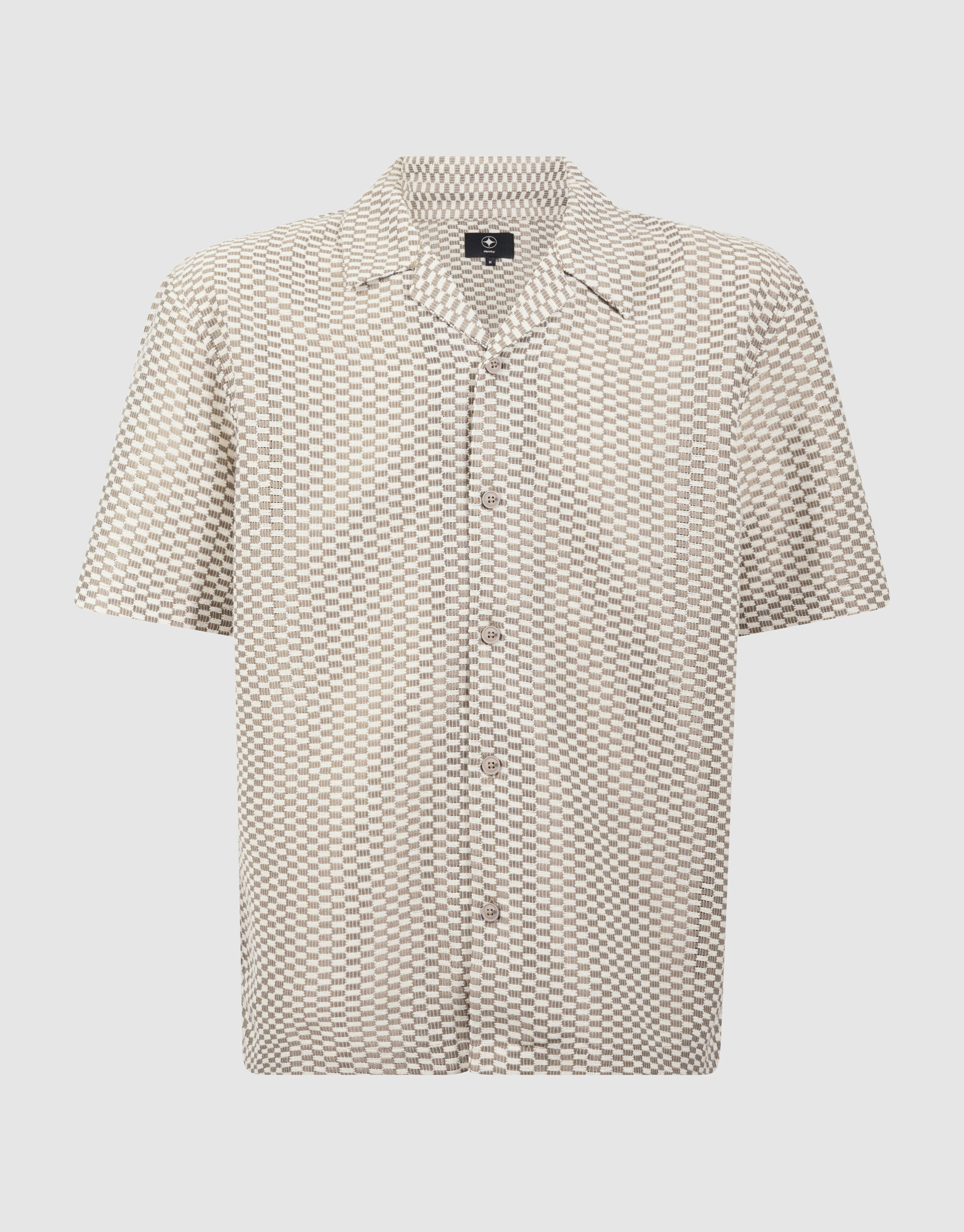 Gewebtes Overshirt Hellbraun SHOEBY MEN