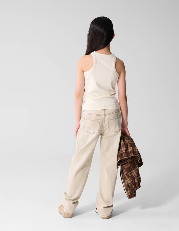 Basic-Tanktop Cremewei&szlig; SHOEBY GIRLS