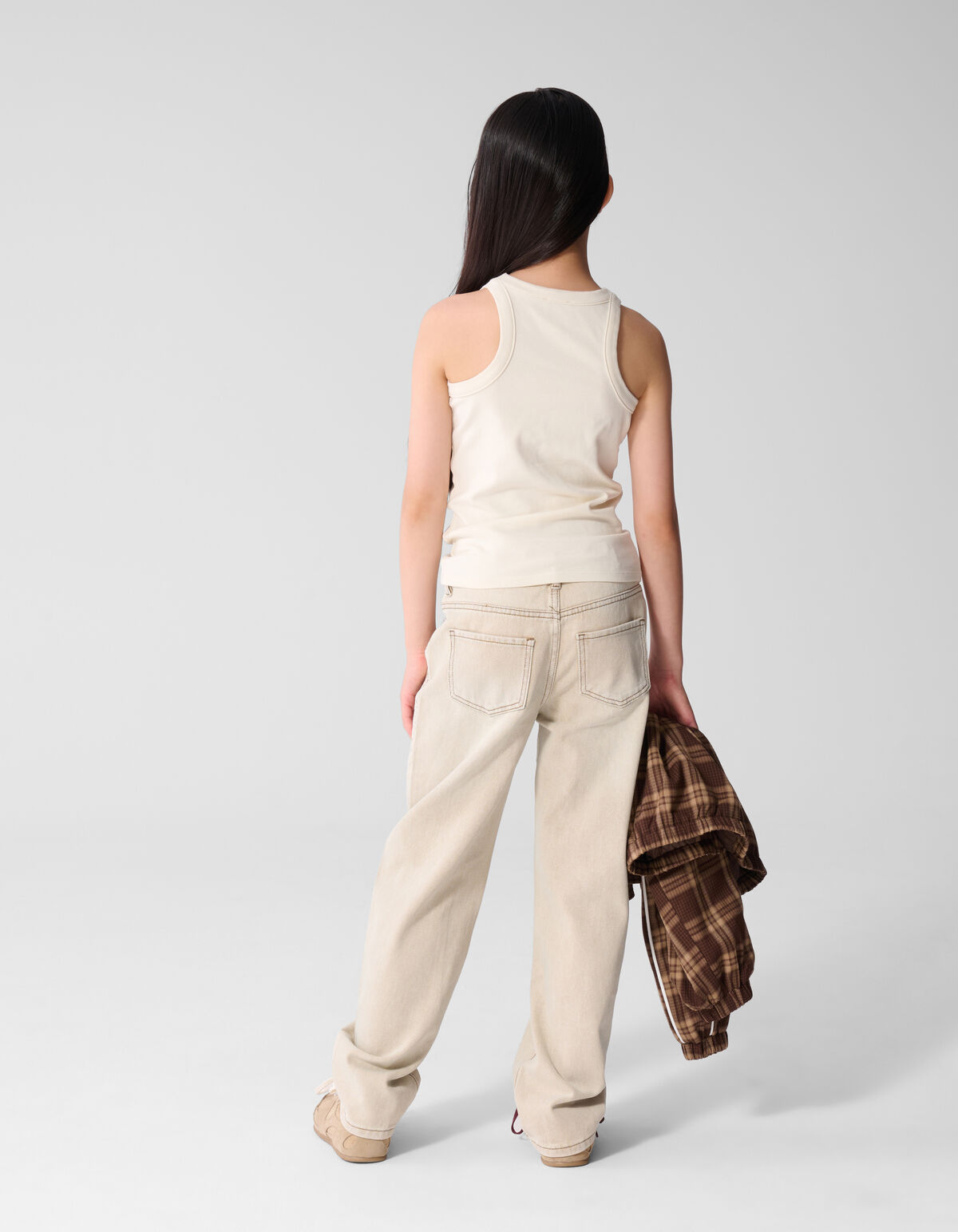 Basic-Tanktop Cremewei&szlig; SHOEBY GIRLS