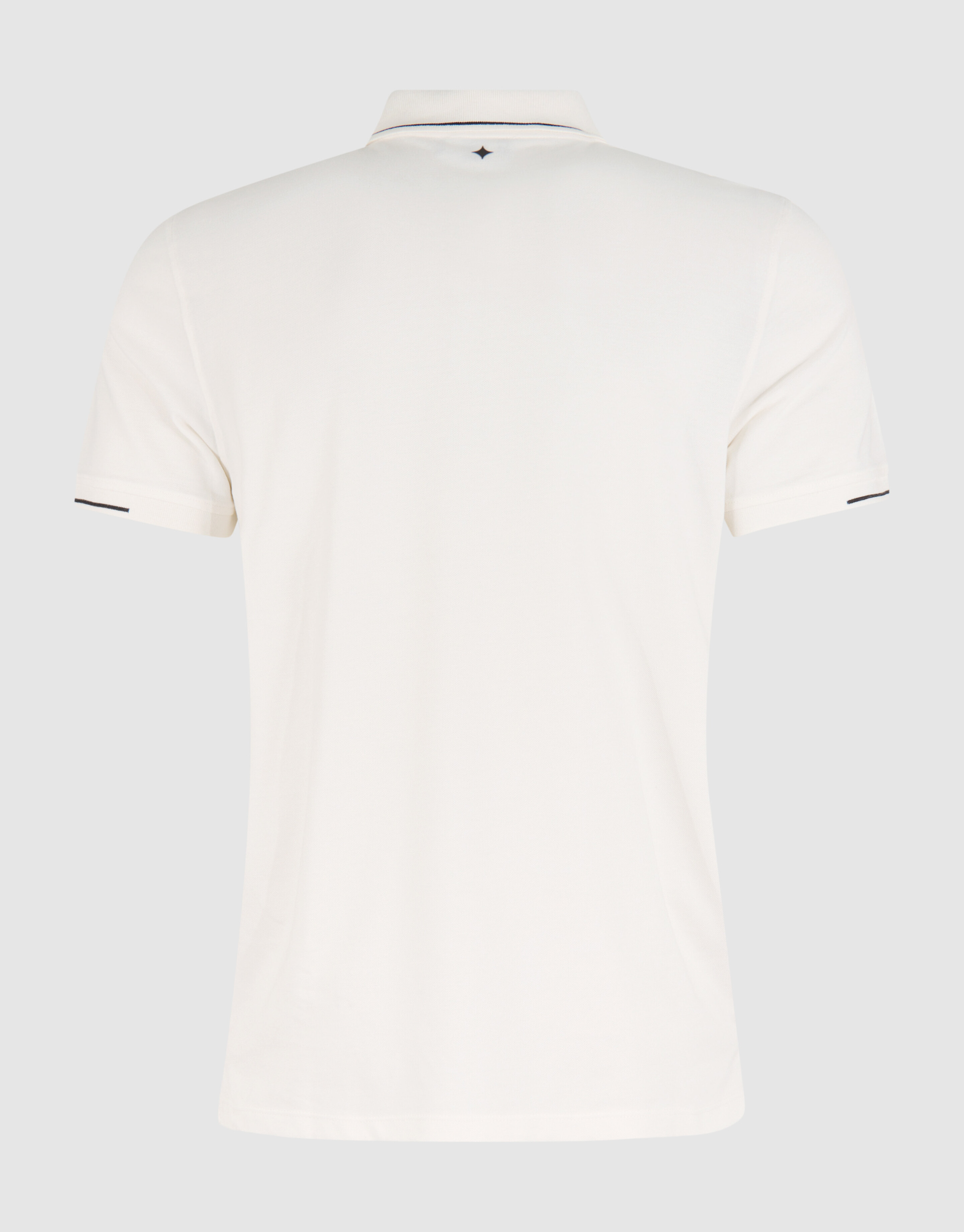 Pique Polo Off White SHOEBY MEN