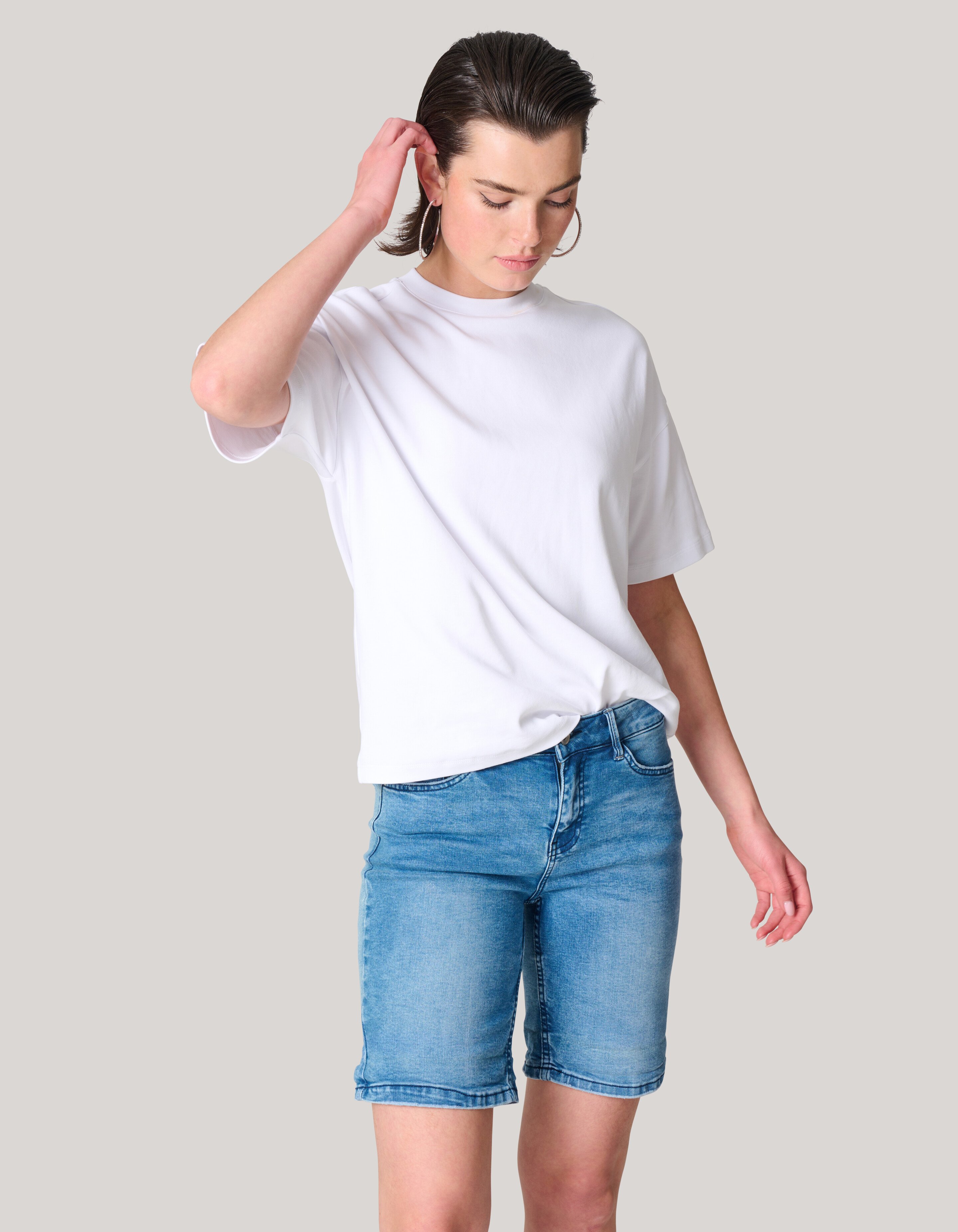 Denim Short Mediumstone SHOEBY WOMEN