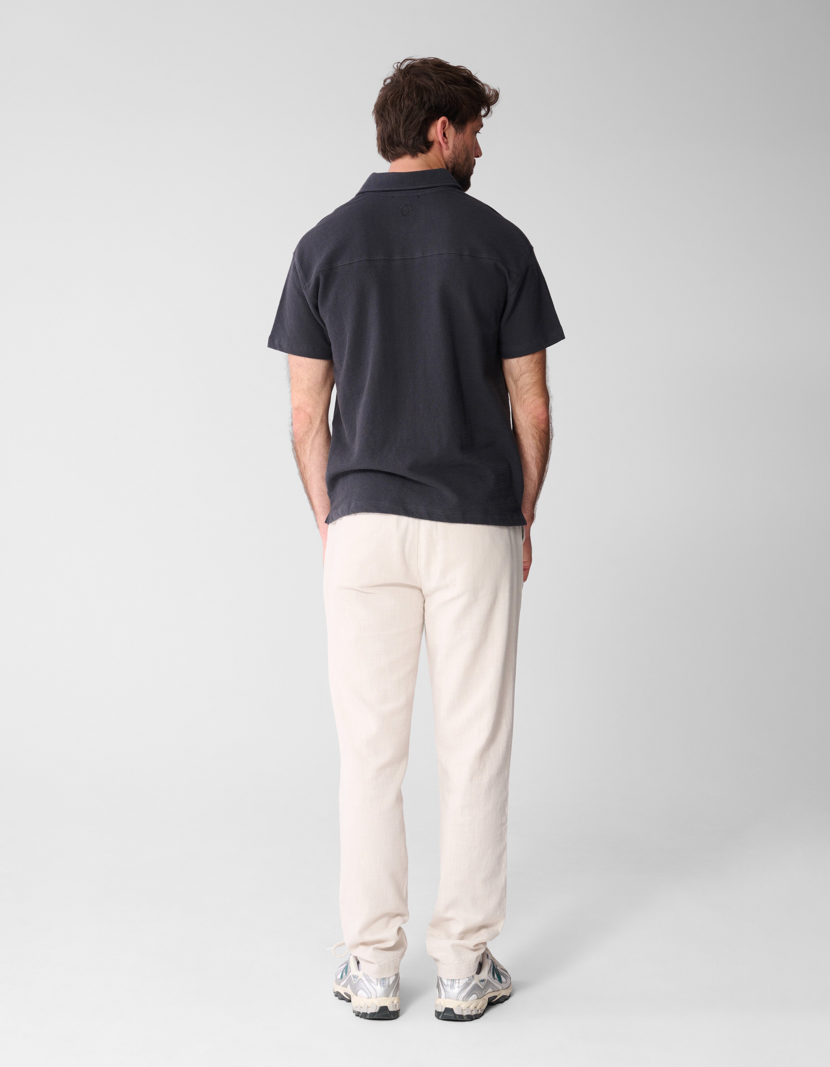 Relaxed Polo Dunkelgrau SHOEBY MEN