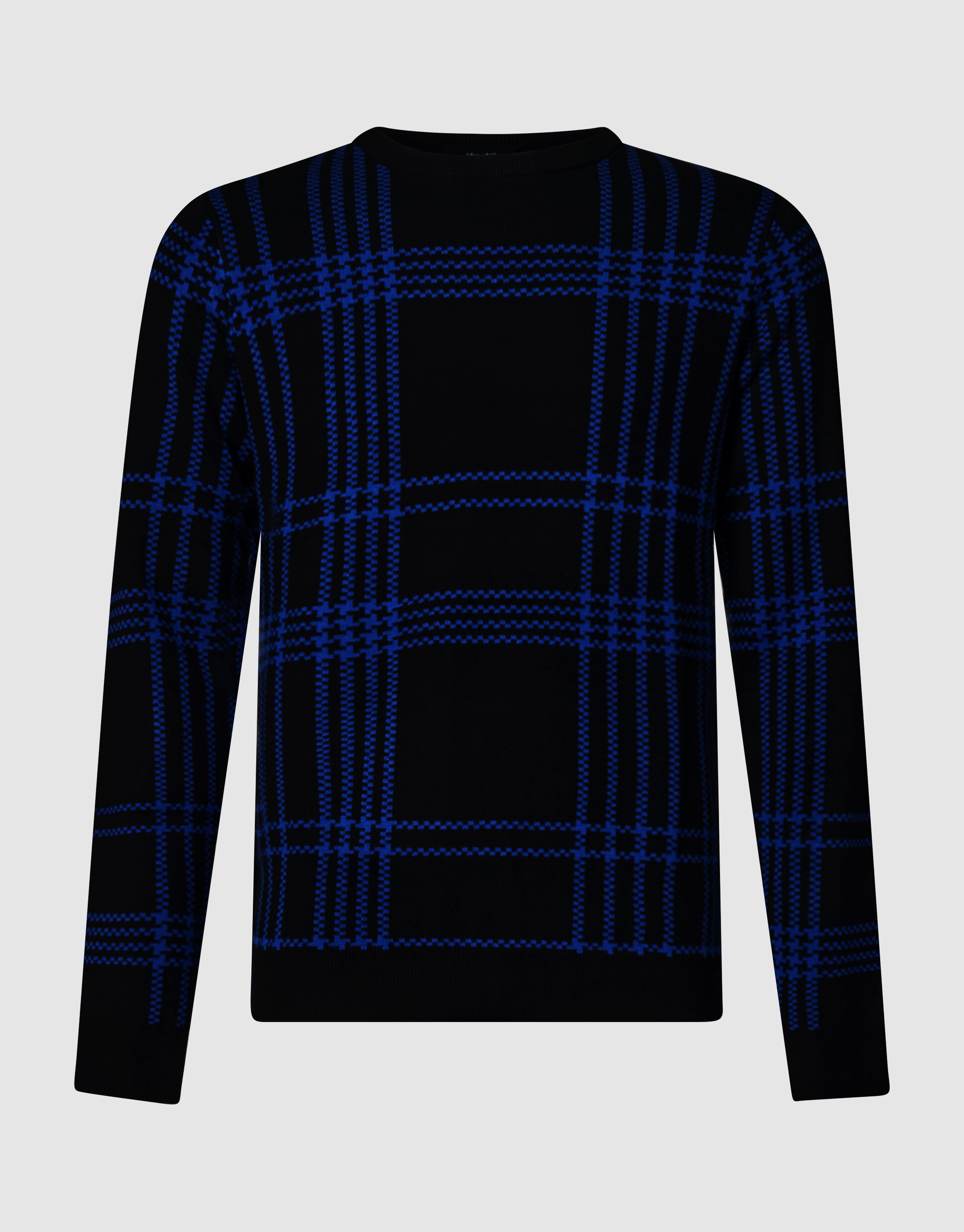 Karierter Pullover Schwarz SHOEBY MEN