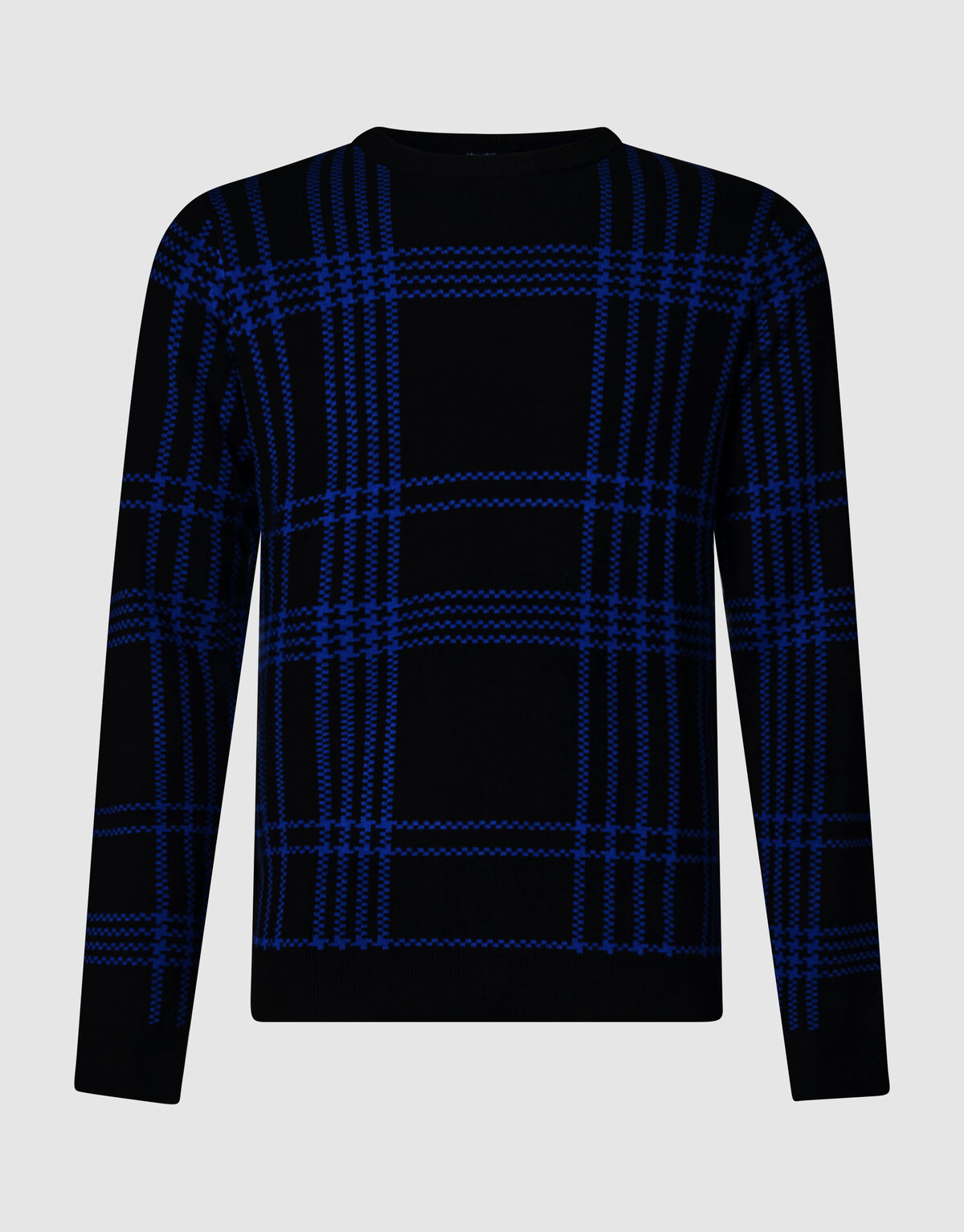 Karierter Pullover Schwarz SHOEBY MEN