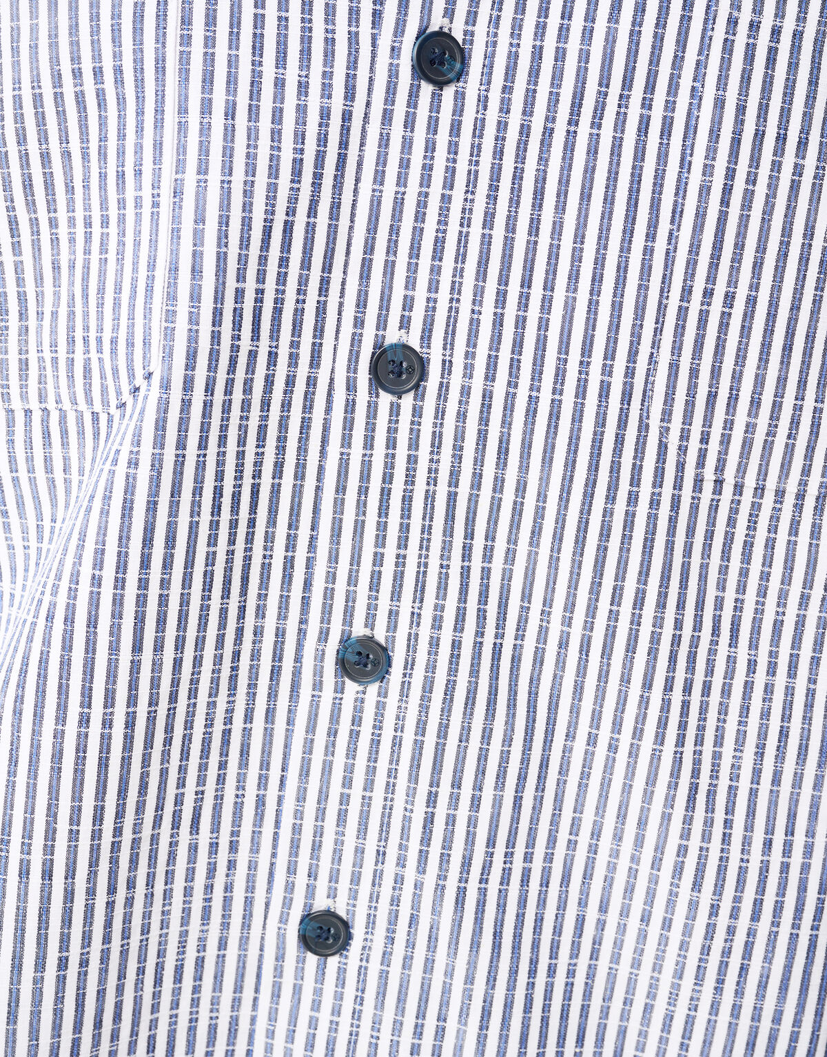 Pinstripe Overshirt Blau SHOEBY MEN