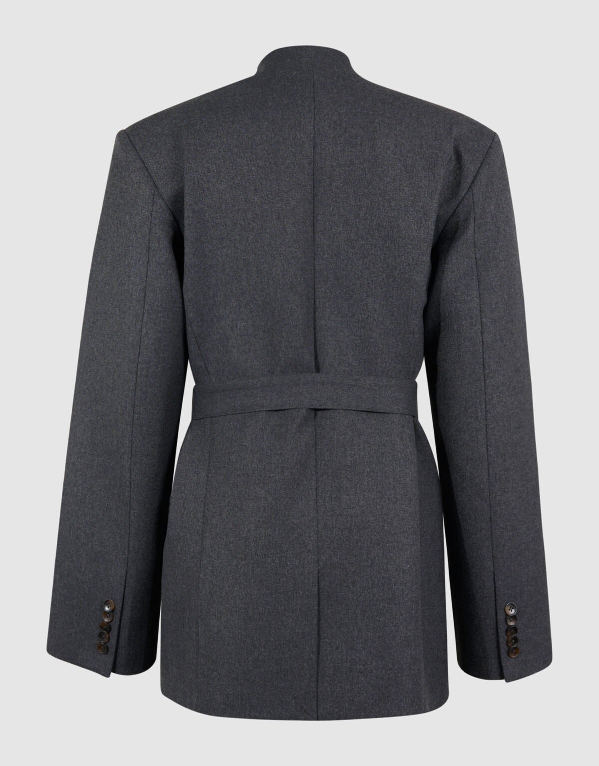 Oversized-Wickelblazer Dunkelgrau Von Lonneke SHOEBY WOMEN