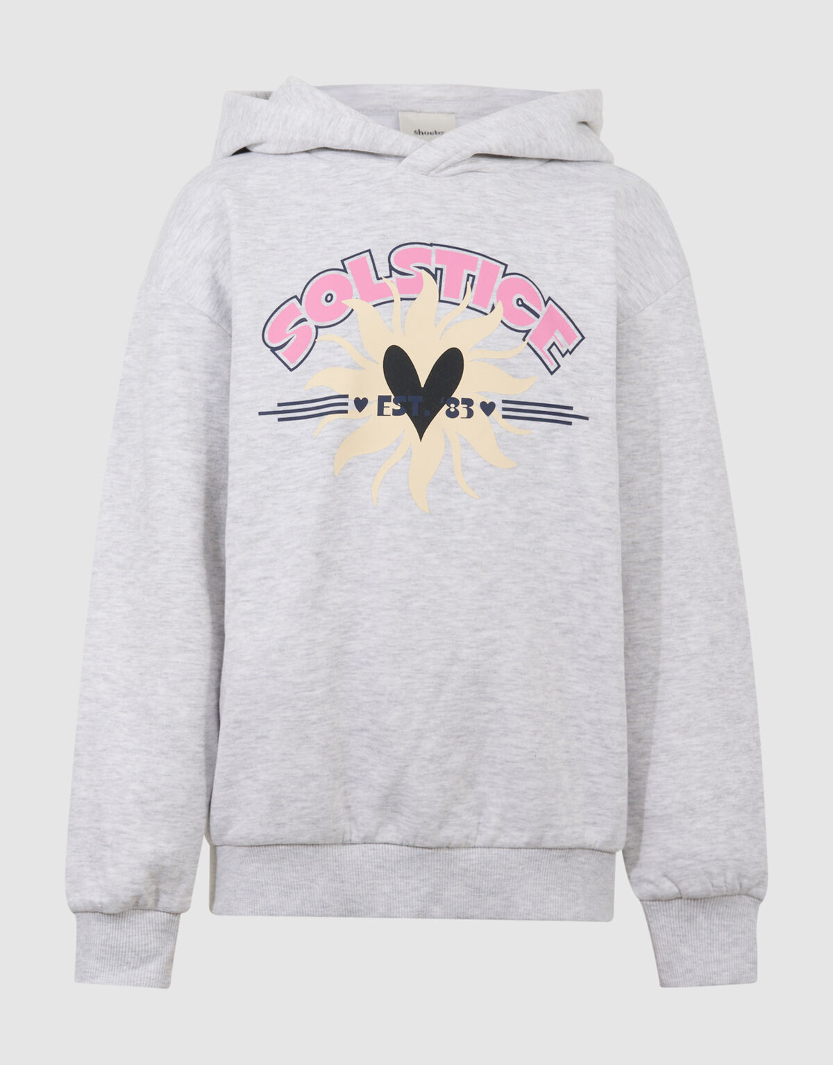 Solstice Artwork Hoodie Grau SHOEBY GIRLS