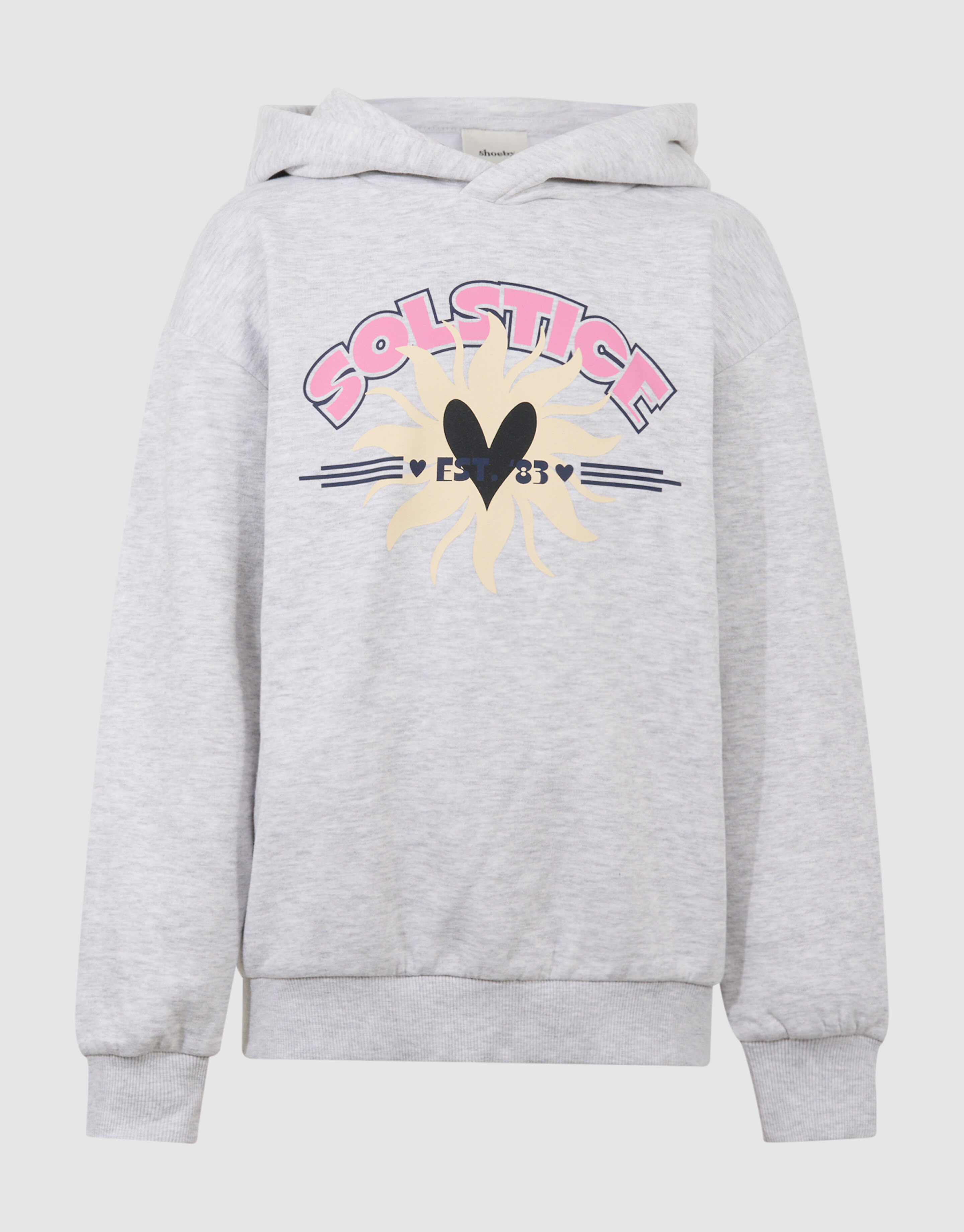 Solstice Artwork Hoodie Grau SHOEBY GIRLS