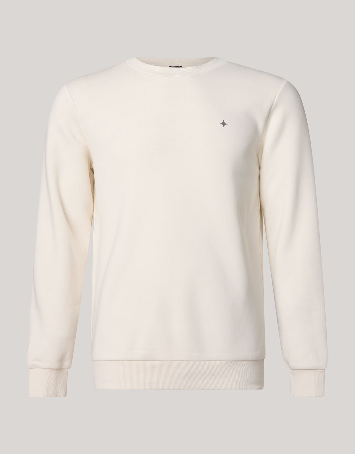Glitzernder Pullover Off White SHOEBY MEN
