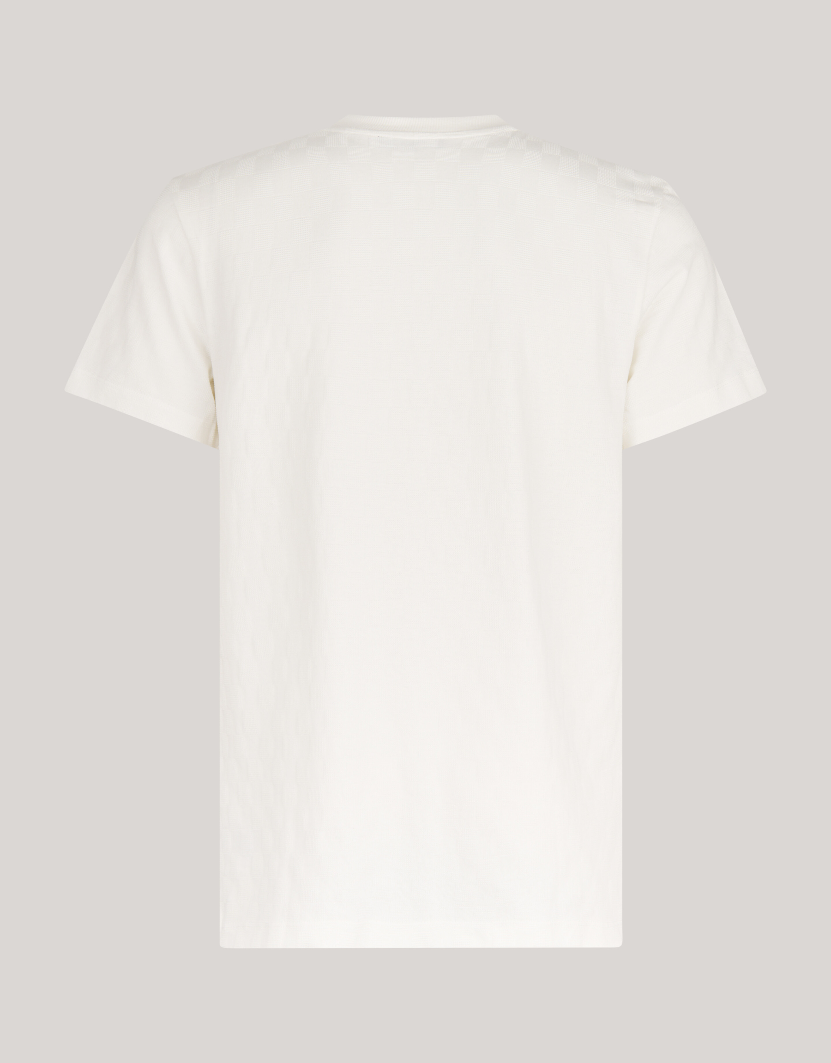 Block Textur T-Shirt Off White SHOEBY MEN