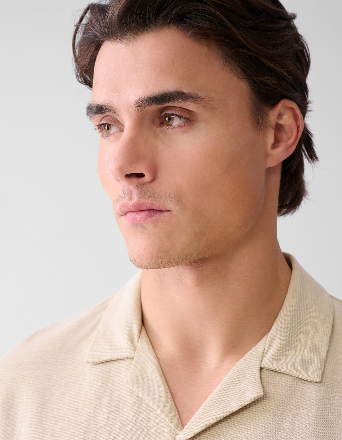 Piqu&eacute;-Hemd Sand SHOEBY MEN