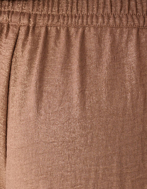 Glitter Twist Weite-Hosen Braun SHOEBY WOMEN
