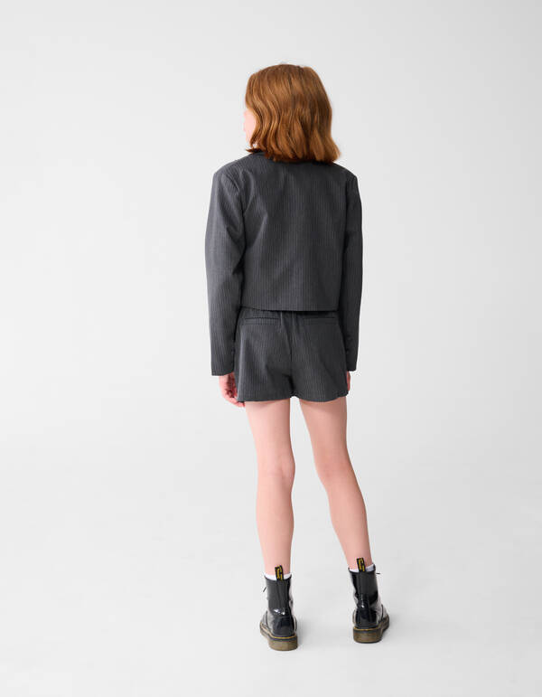 Studs Skort Dunkelgrau SHOEBY GIRLS