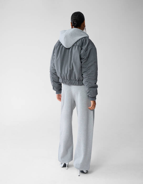 Wendbare Bomberjacke Grau von Fred SHOEBY WOMEN