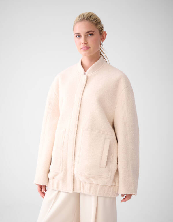 Teddy Bomber Off-white SHOEBY WOMEN