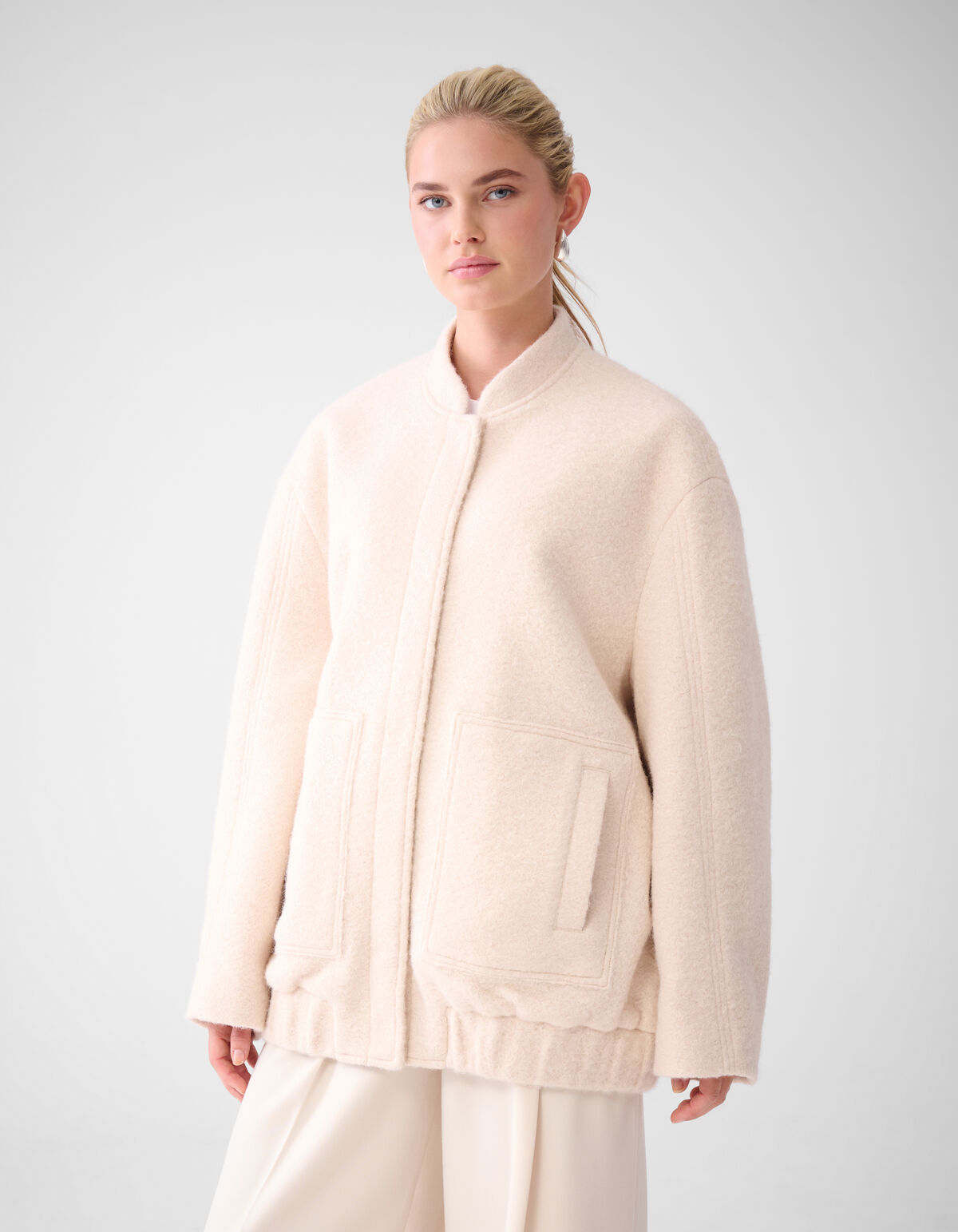 Teddy Bomber Off-white SHOEBY WOMEN