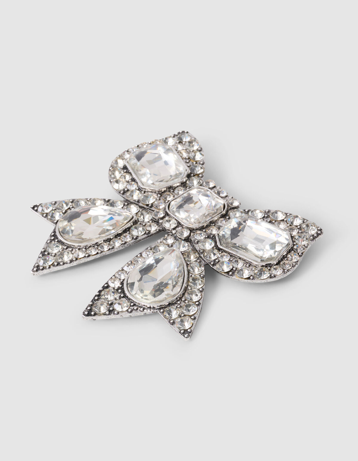 Schleifenbrosche Silber von Fred SHOEBY ACCESSOIRES