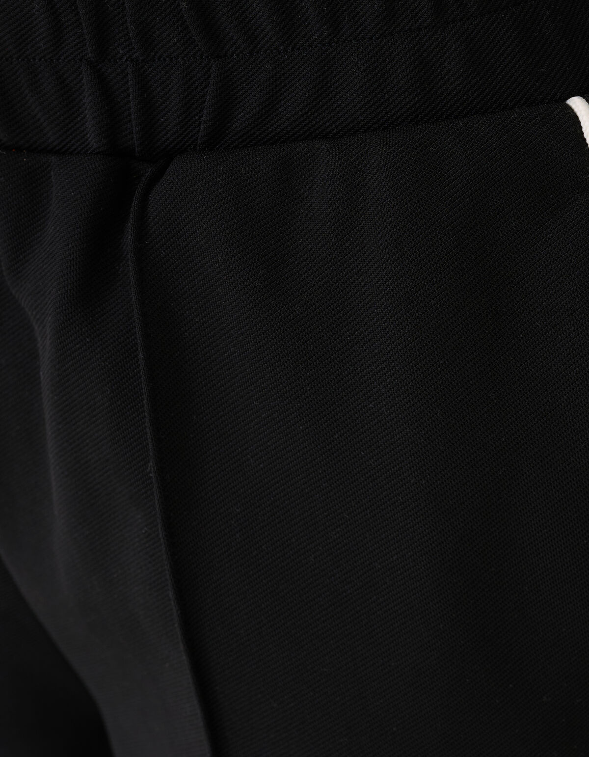 Hose mit weitem Bein und Ziernaht Schwarz SHOEBY GIRLS