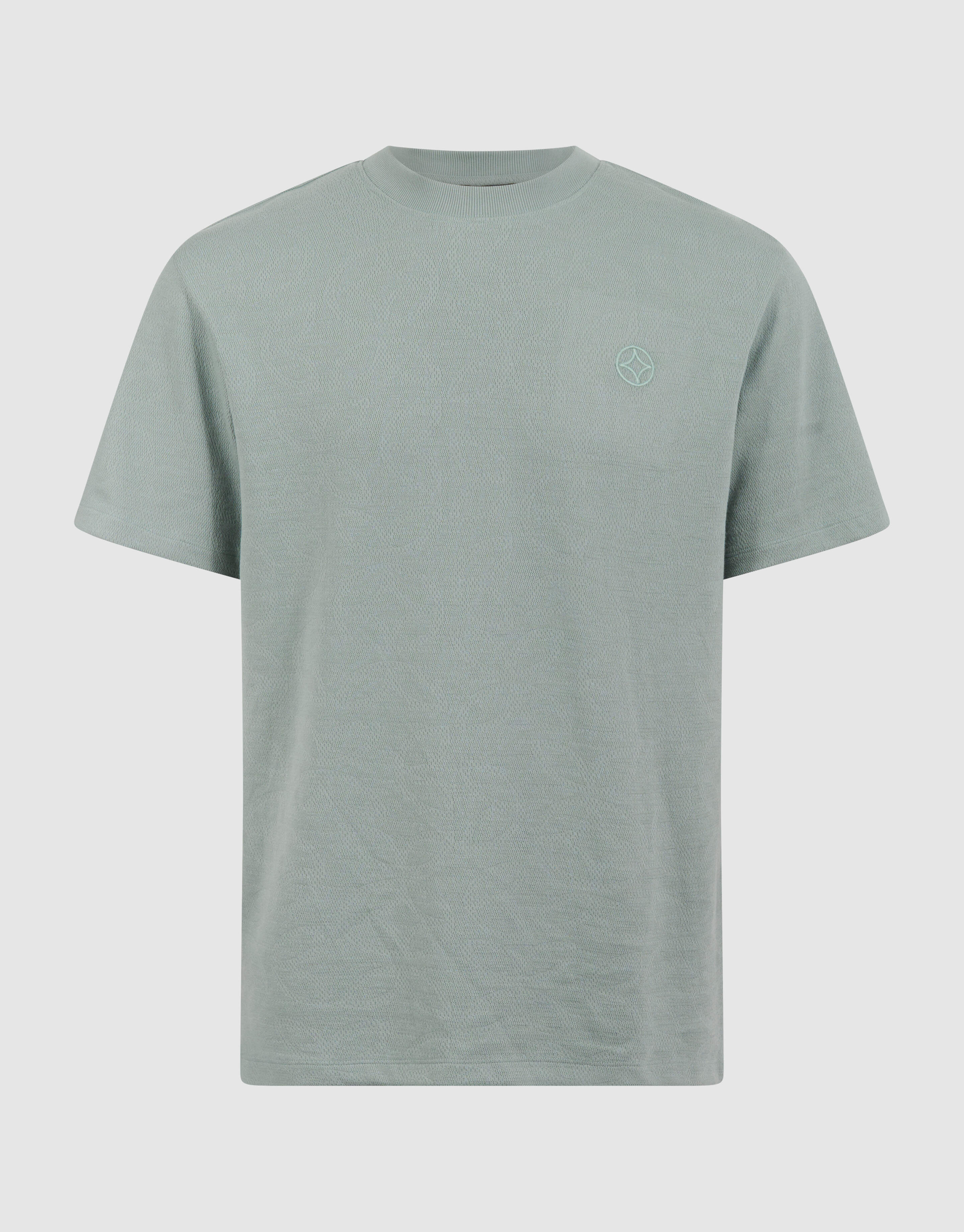 Spark Struktur T-Shirt Hellgr&uuml;n SHOEBY MEN