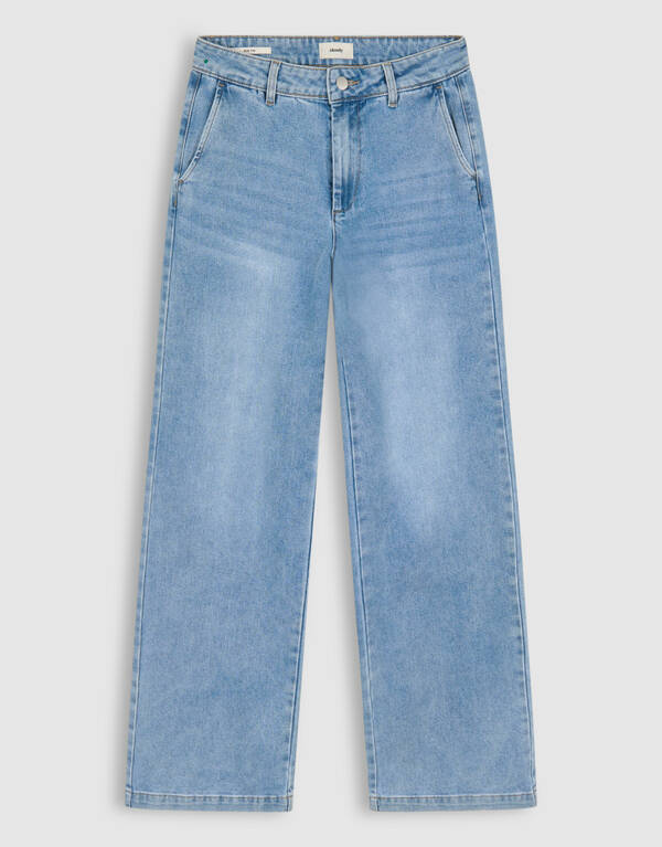 Wide Leg Fit Jeans Mediumstone SHOEBY WOMEN