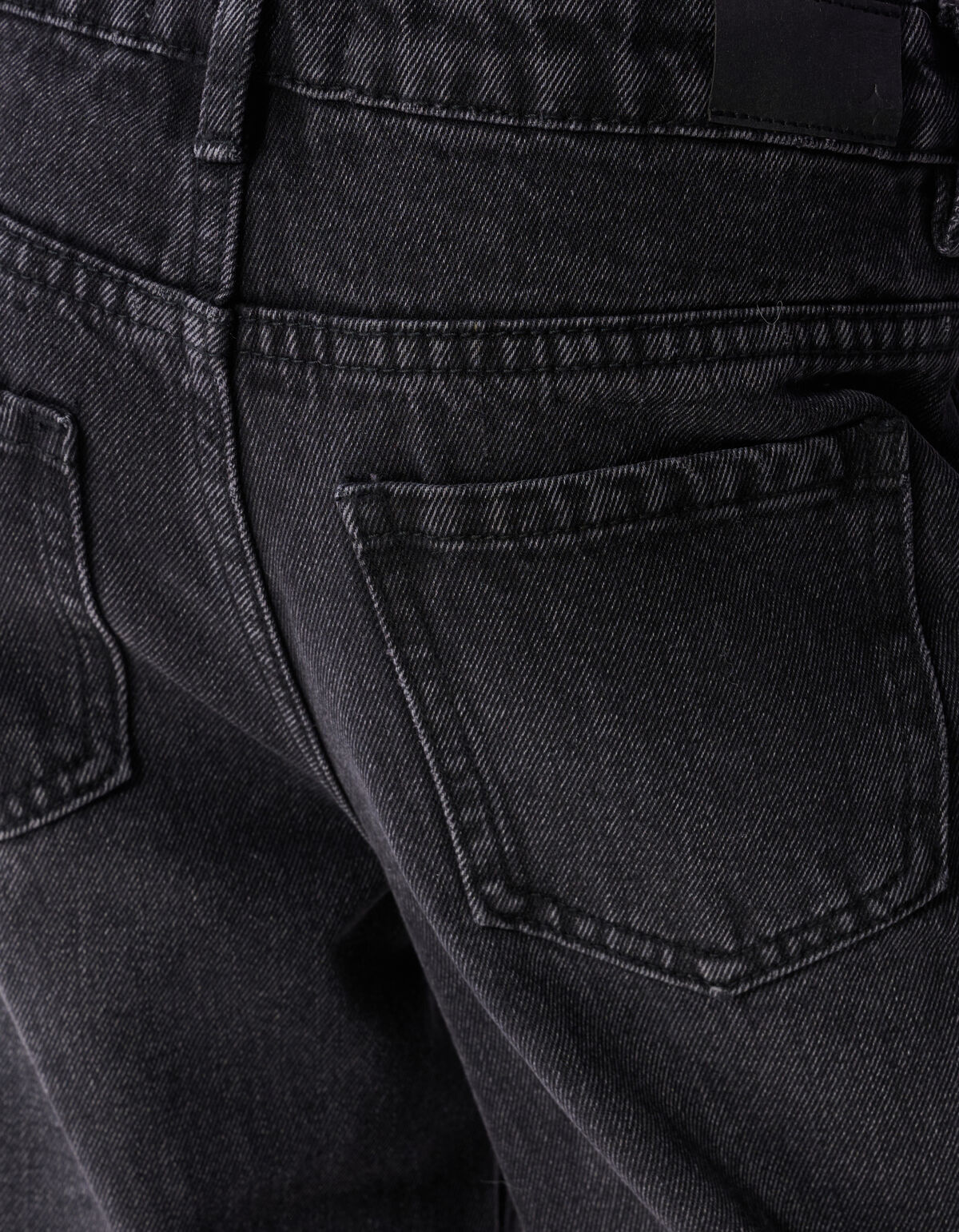 Jeans mit Nieten im Ultra-Wide-Fit Schwarz SHOEBY GIRLS
