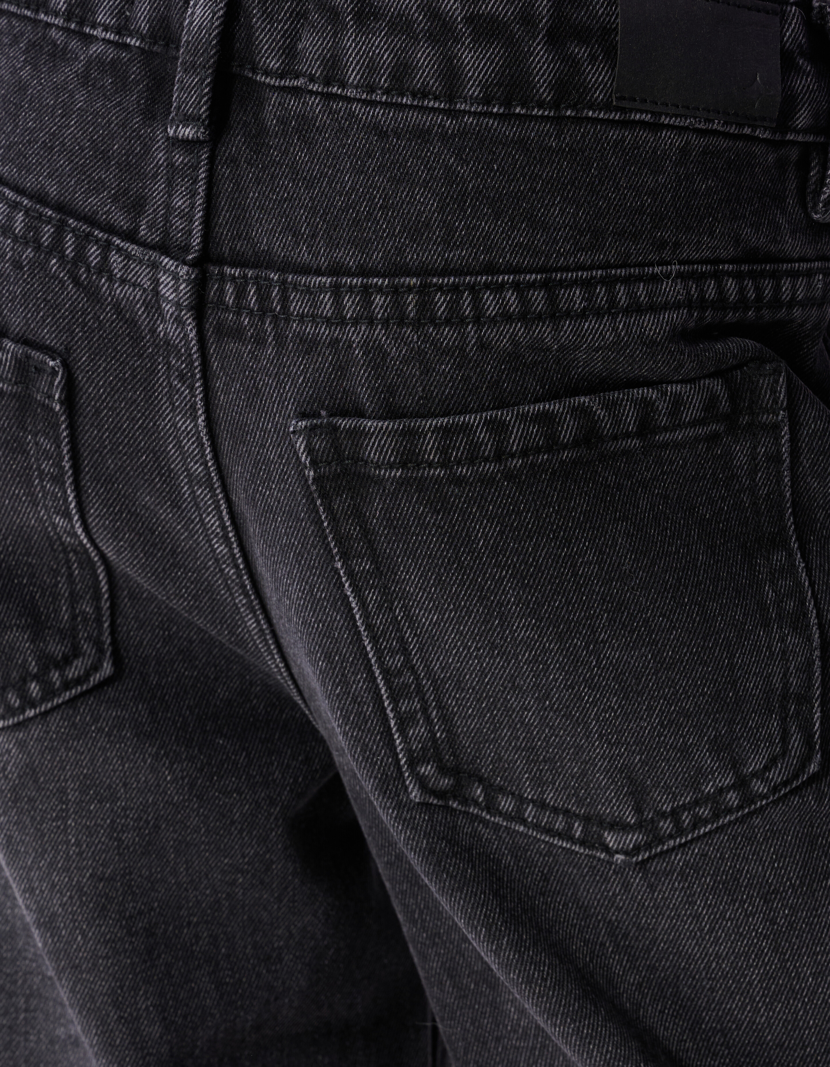 Jeans mit Nieten im Ultra-Wide-Fit Schwarz SHOEBY GIRLS