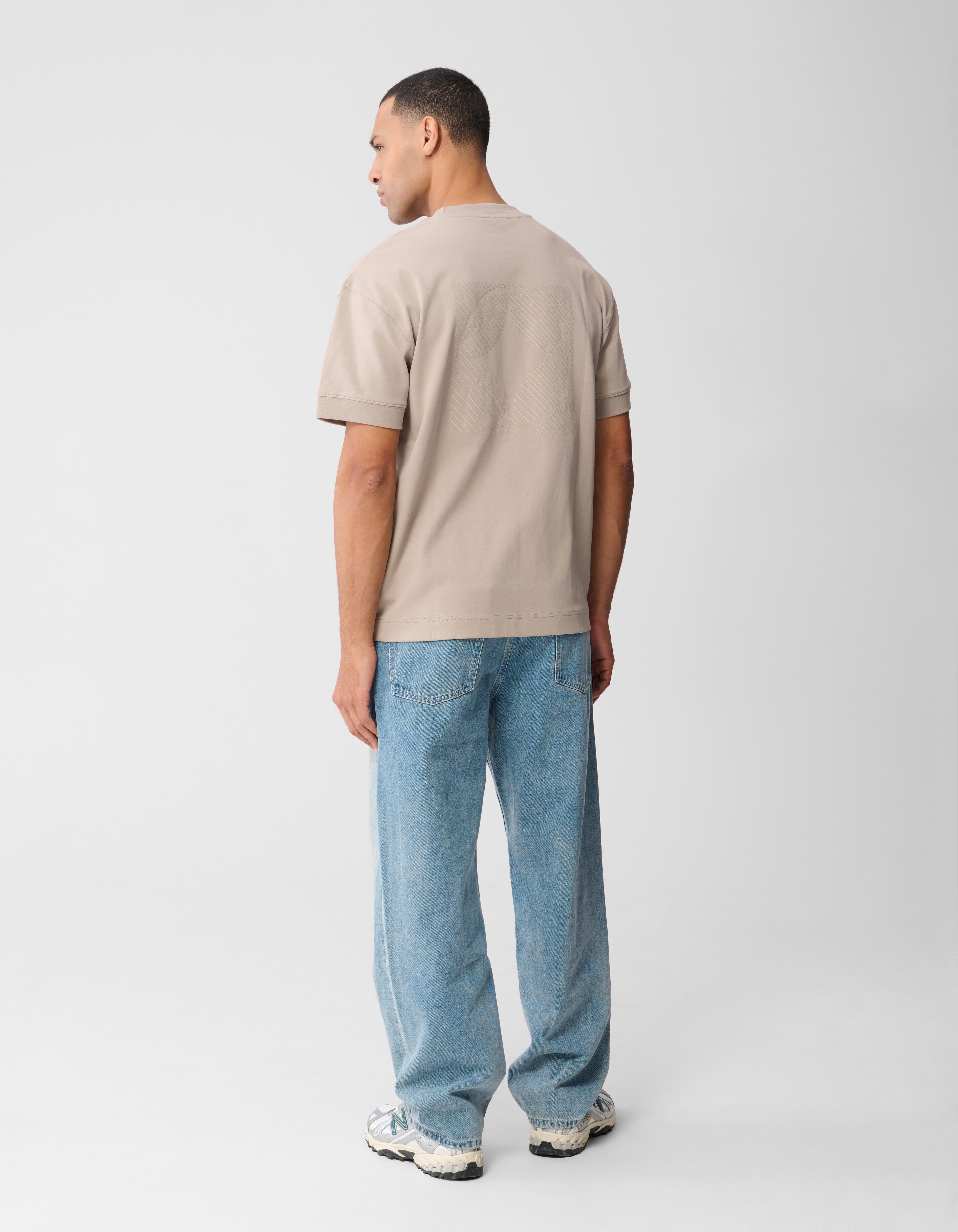 Baggy Fit Jeans Mediumstone L33 SHOEBY MEN