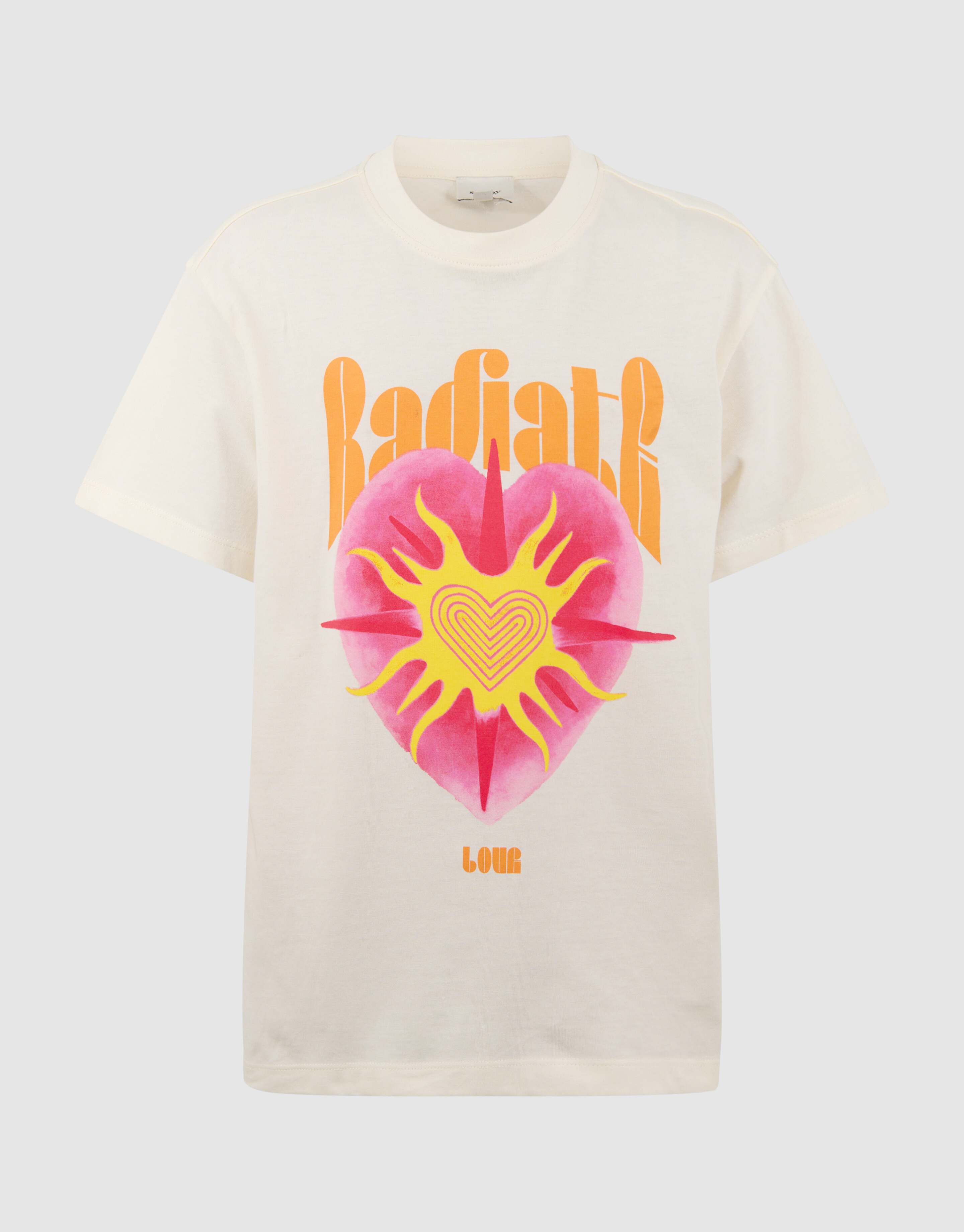 Radiate Artwork T-Shirt Wei&szlig; SHOEBY GIRLS