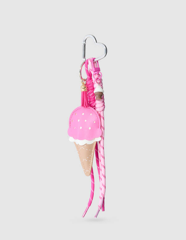 Eiscreme-Schl&uuml;sselanh&auml;nger, rosa SHOEBY GIRLS