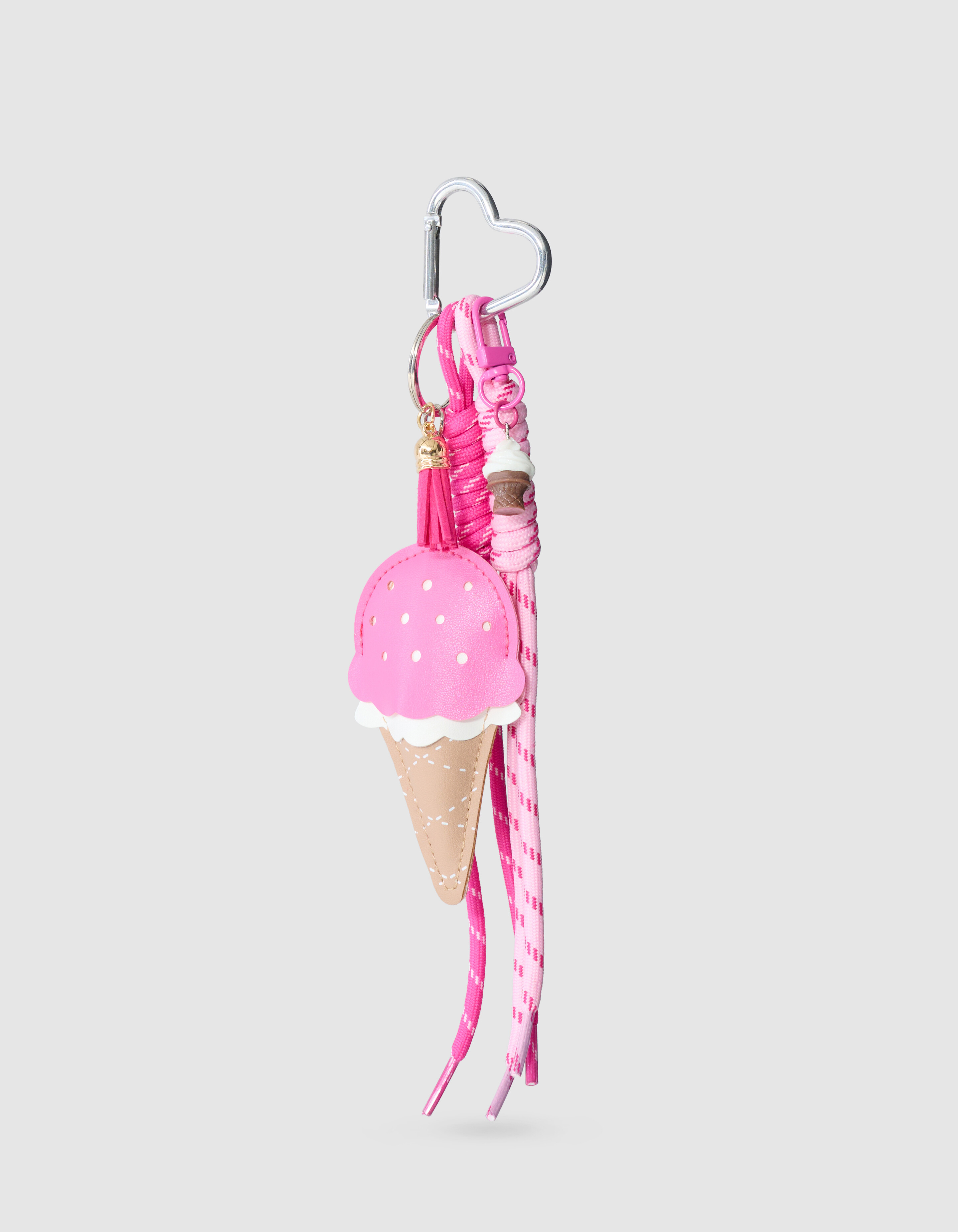 Eiscreme-Schl&uuml;sselanh&auml;nger, rosa SHOEBY GIRLS