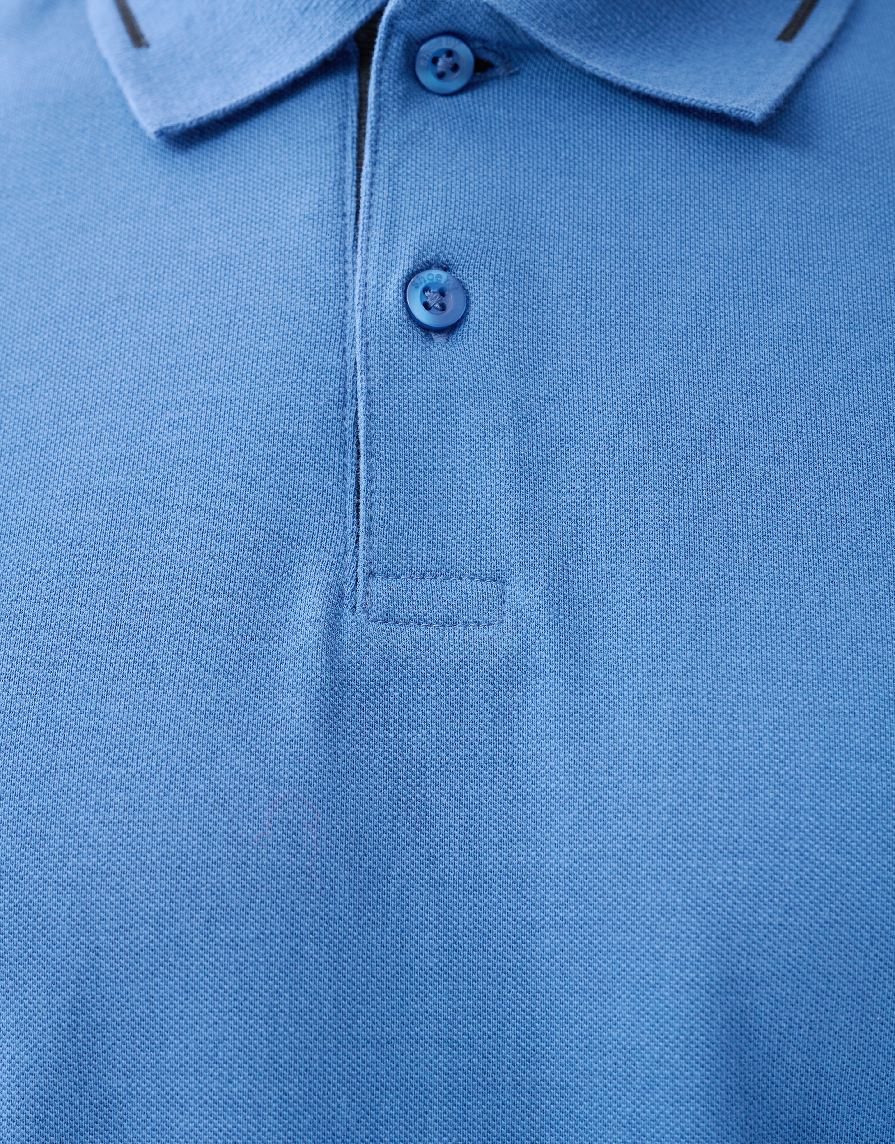 Pique Polo Blau SHOEBY MEN