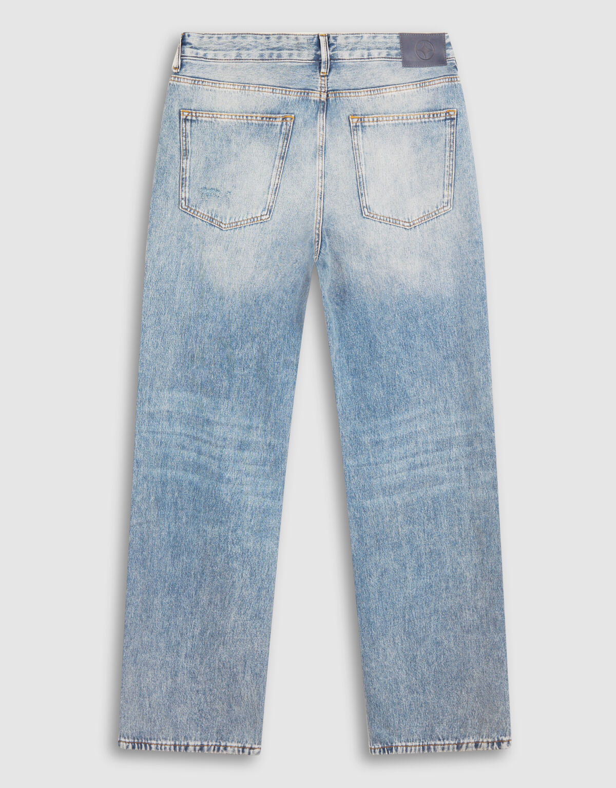 Relaxed Fit Jeans Blau SHOEBY MEN