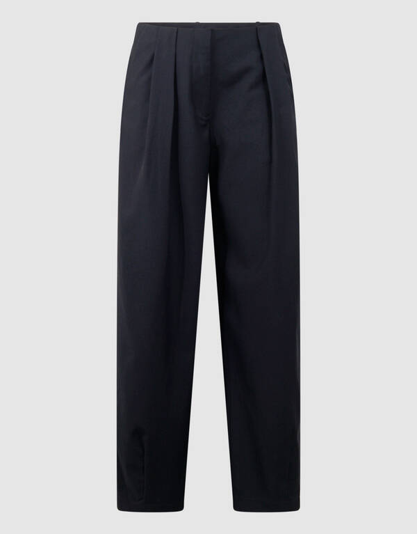 Plissierte Hose Dunkelblau Von Lonneke SHOEBY WOMEN