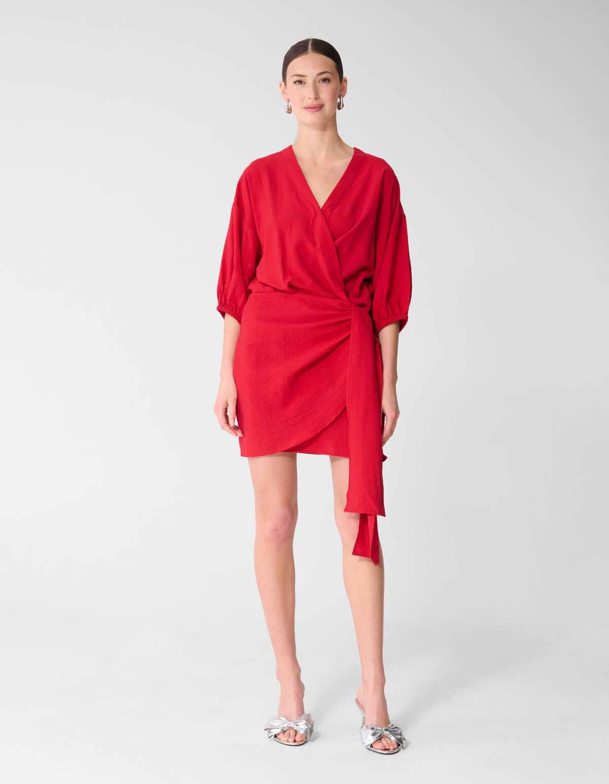 Mini Wickelkleid Rot SHOEBY WOMEN
