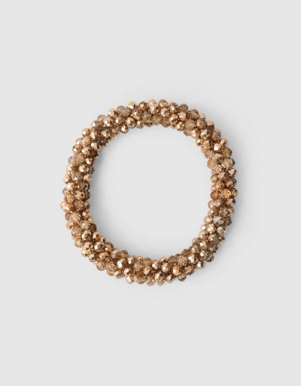 Beaded Haarband Braun SHOEBY ACCESSOIRES